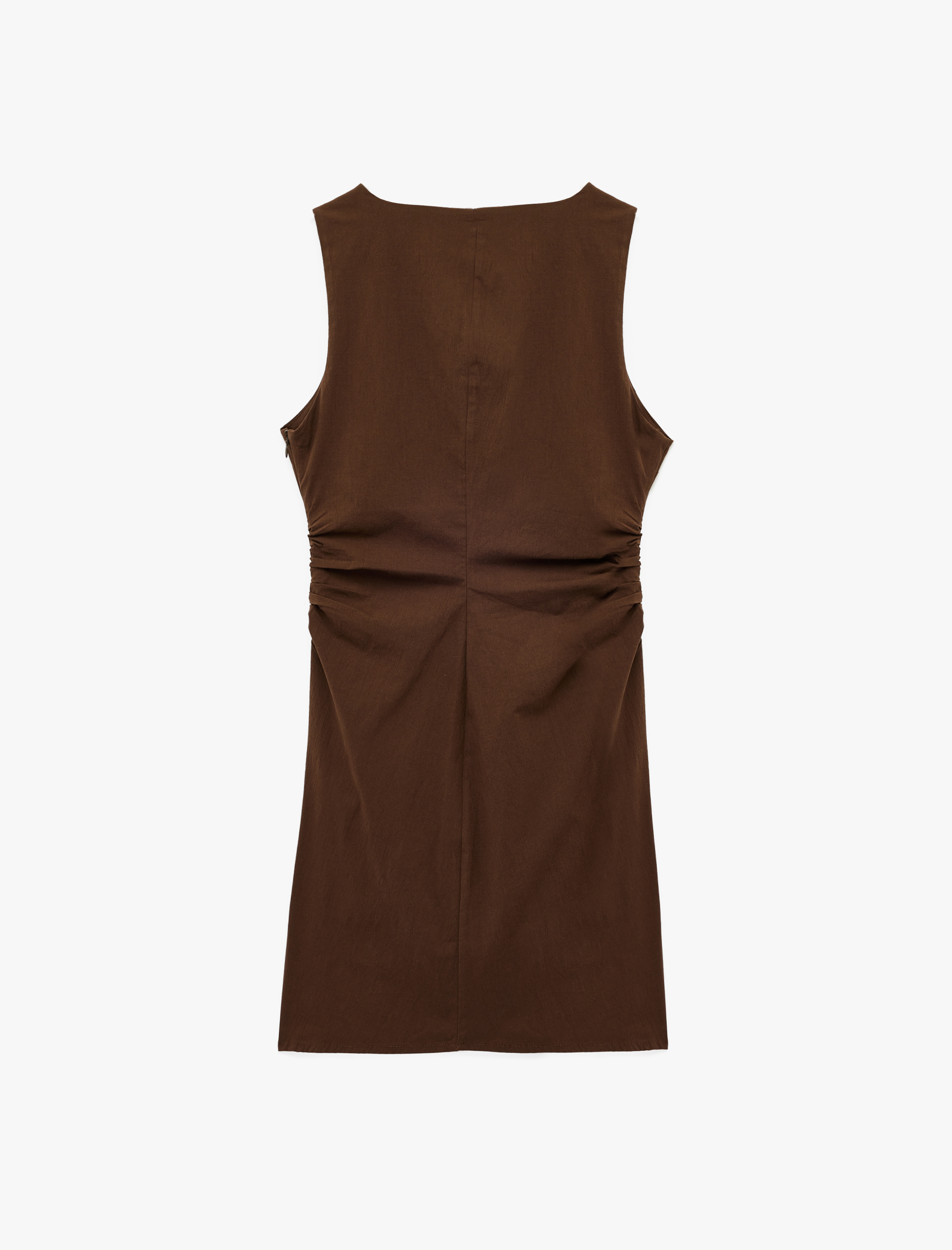   Koton X Şahika Ercümen - Drape Detaylı A Kesim Omuzu Açık Mini Elbise