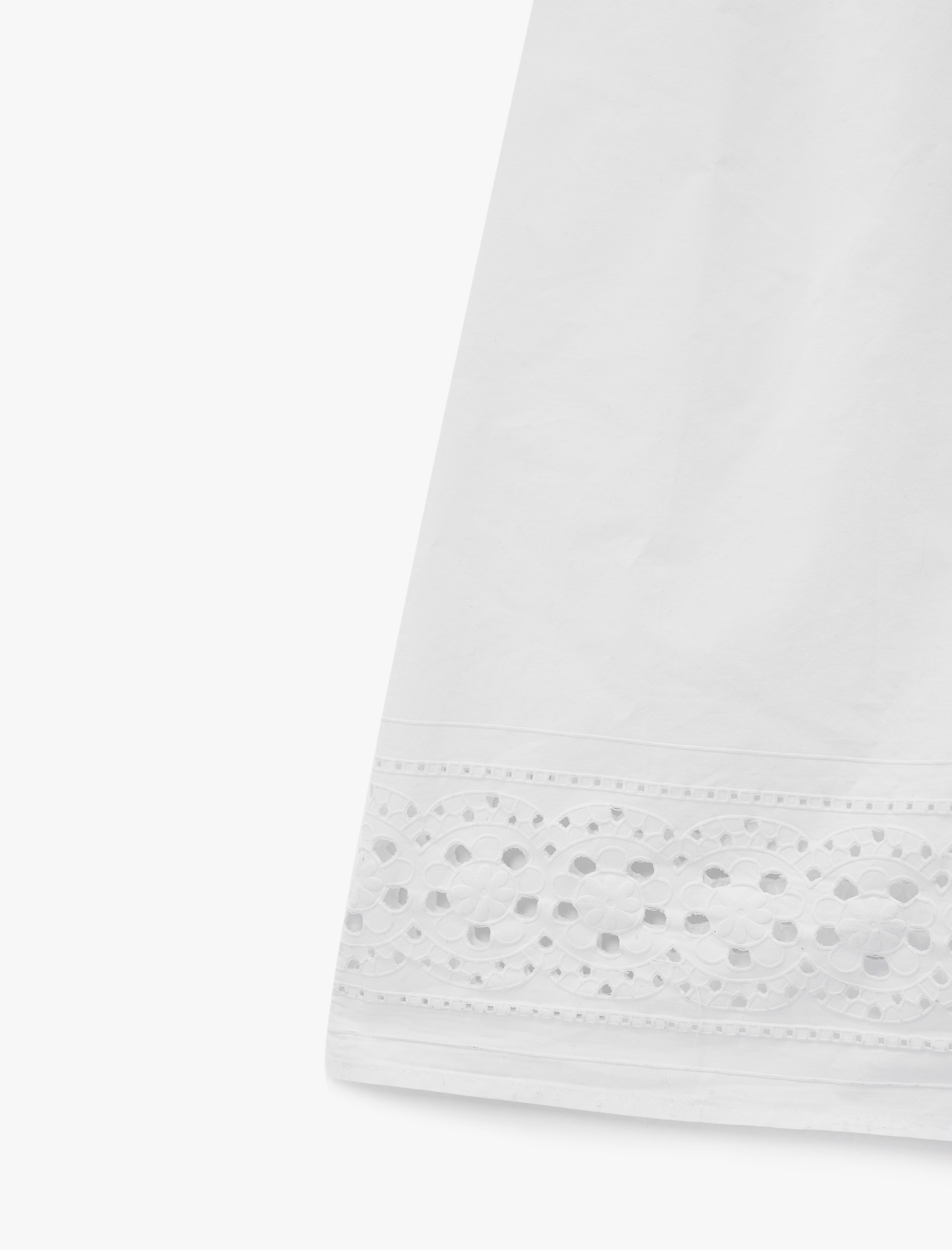   Koton X Melis Ağazat - Pamuklu Kolsuz Bisiklet Yaka Fistolu Midi Boy Kloş Elbise