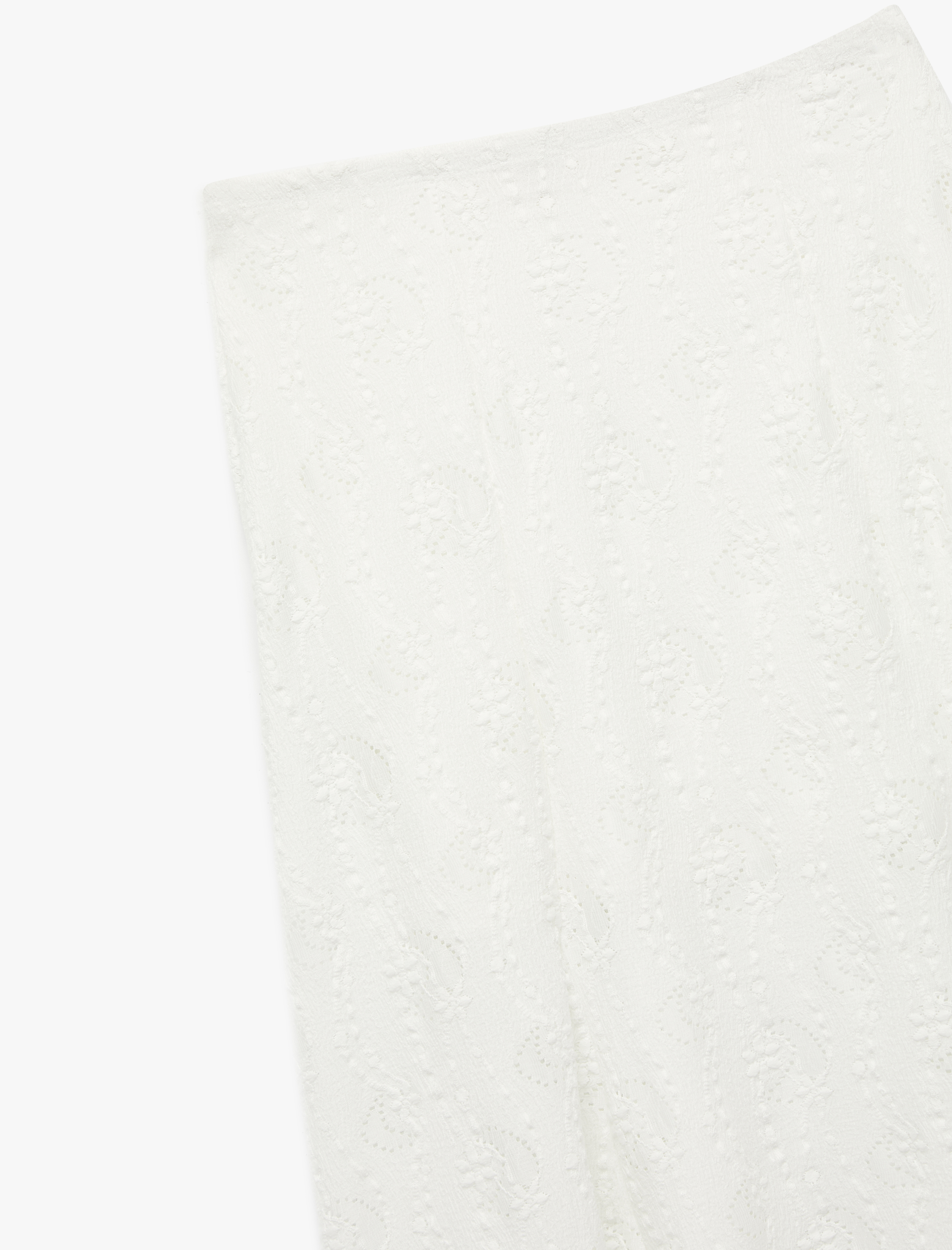   Astarlı Fisto Brodeli Midi Etek