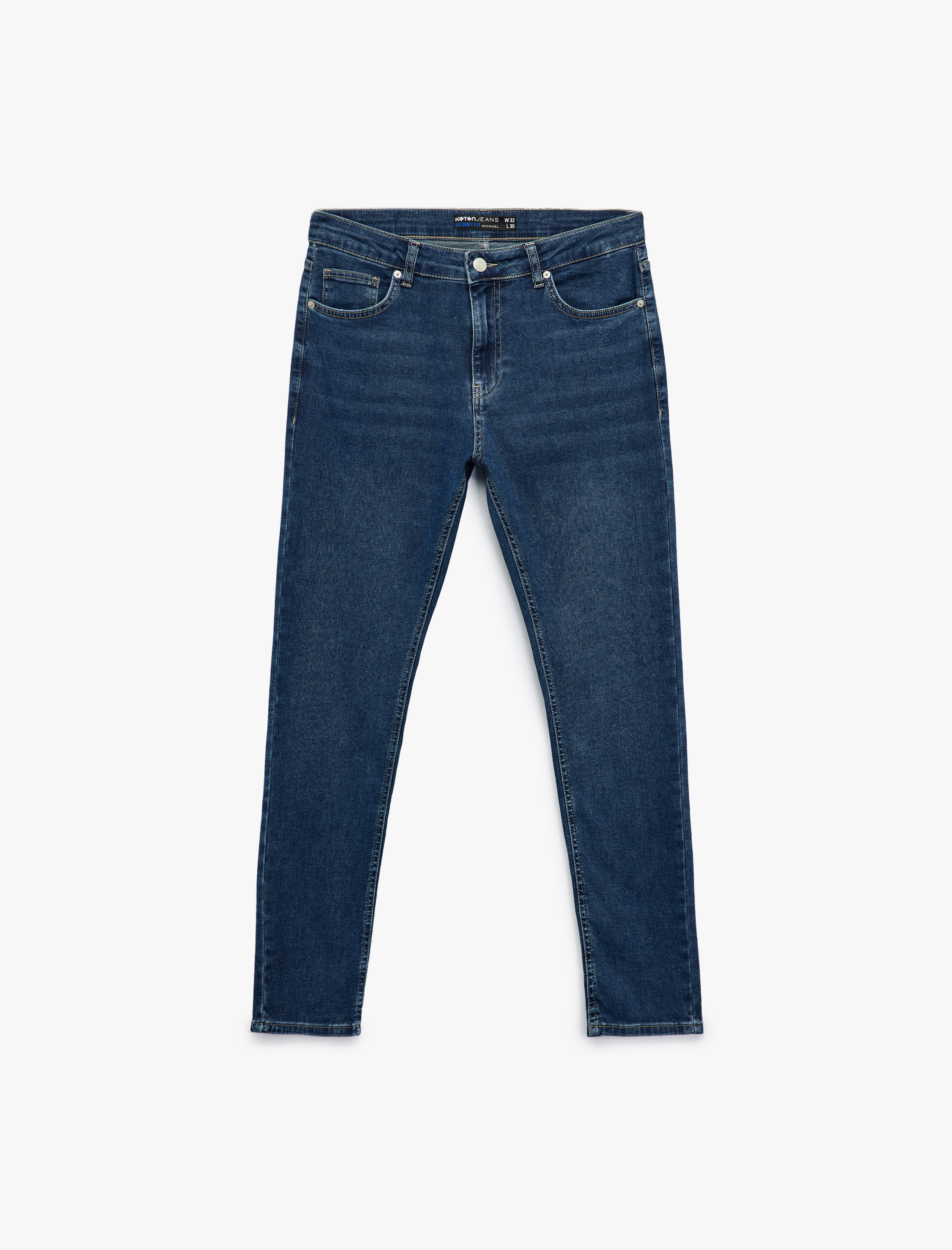   Normal Bel Pamuklu Skinny Fit Jean Pantolon - Michael Jean