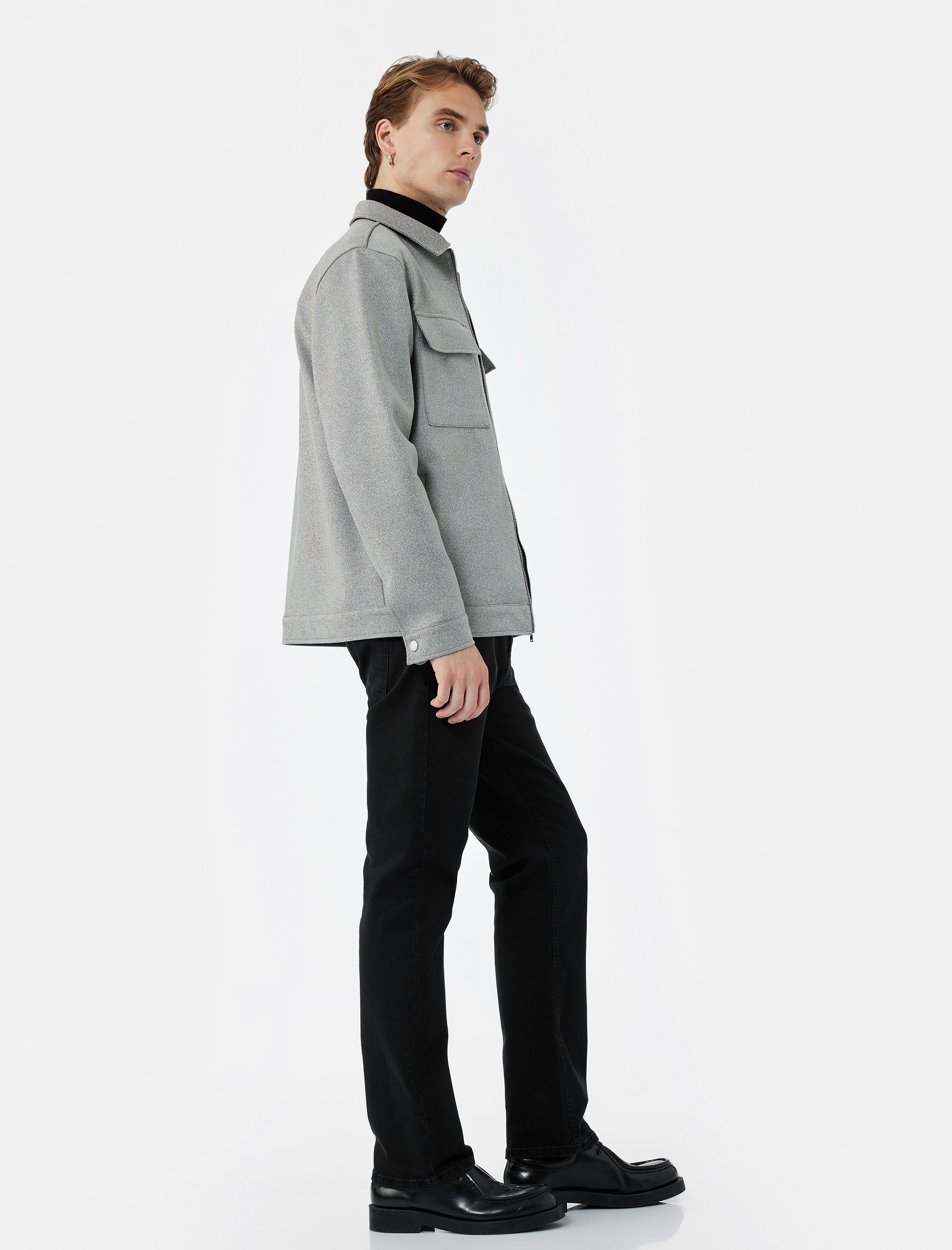   Normal Bel Pamuklu Straight Fit Jean Pantolon - Mark Jean