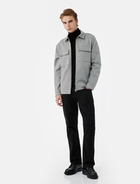 Normal Bel Pamuklu Straight Fit Jean Pantolon - Mark Jean