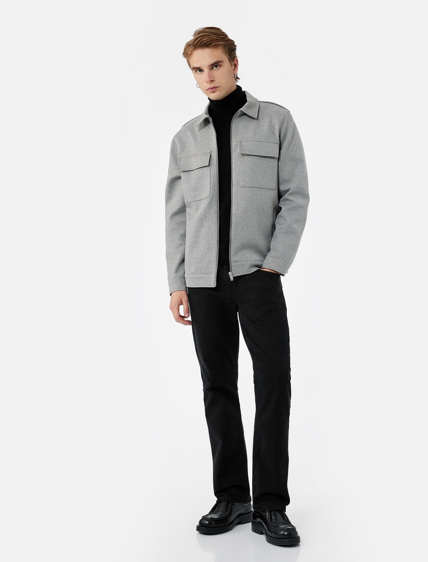  Normal Bel Pamuklu Straight Fit Jean Pantolon - Mark Jean