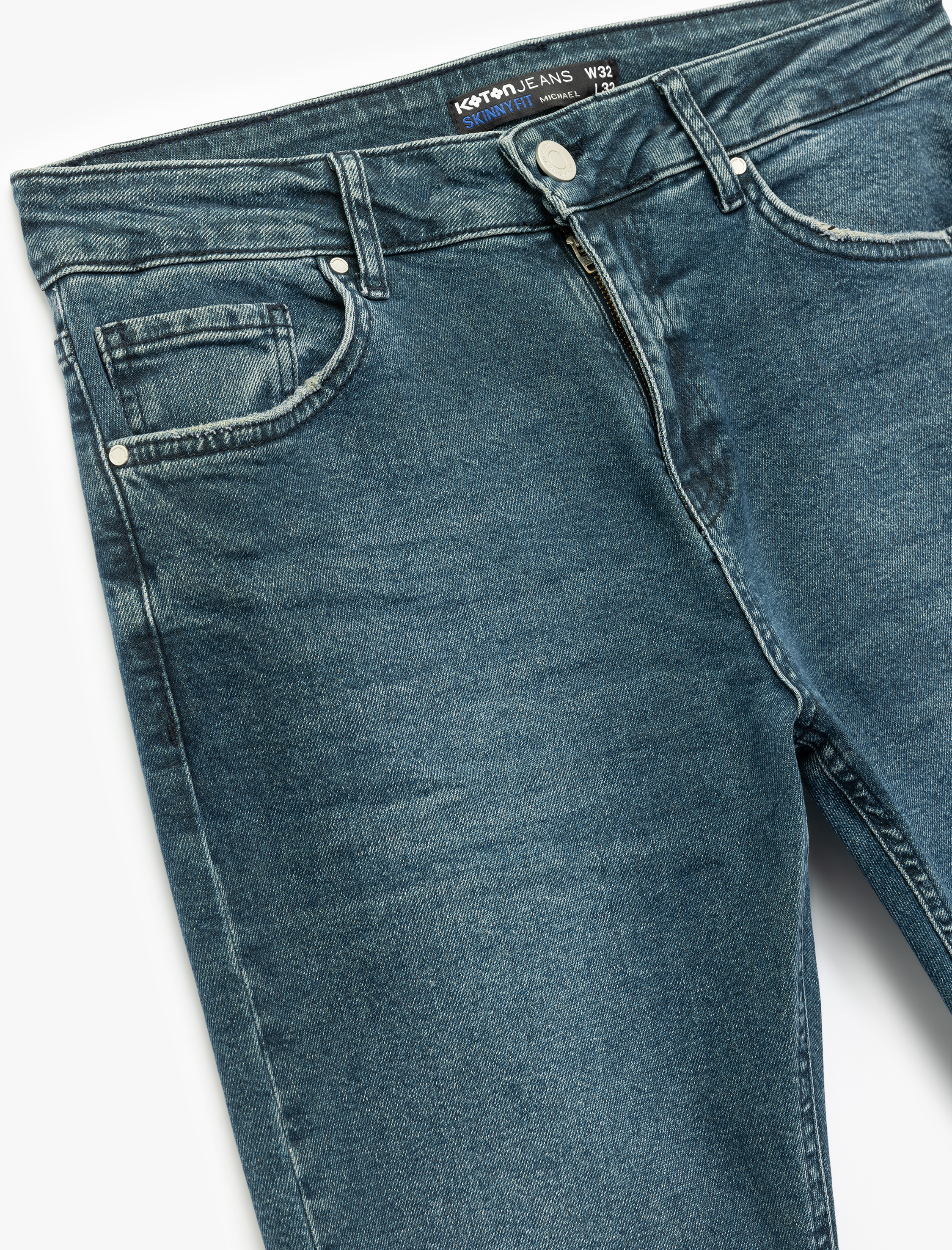   Normal Bel Skinny Fit Jean Pantolon - Michael Jean