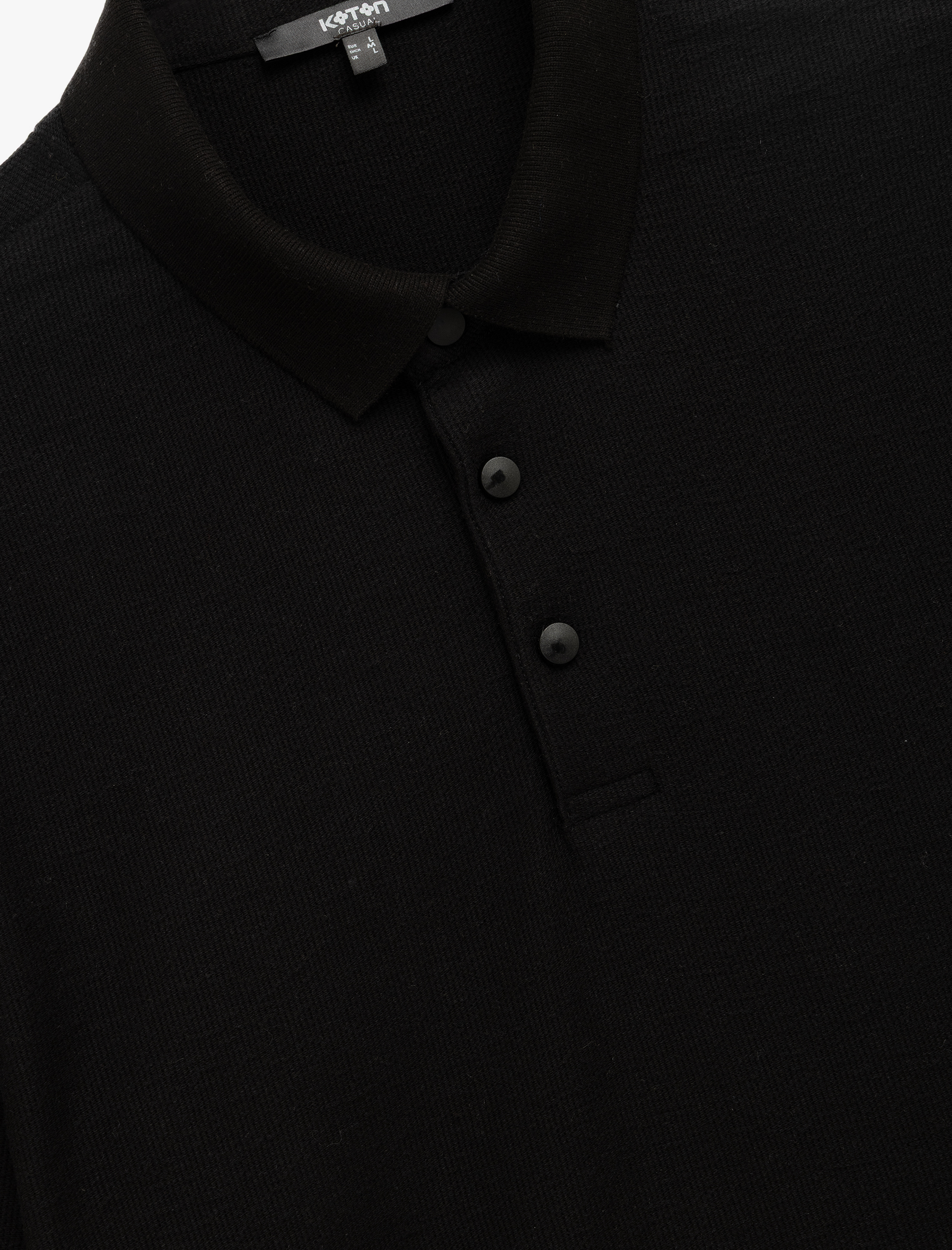   Regular Fit Çıtçıt Düğme Detaylı Kısa Kollu Polo Yaka Tişört