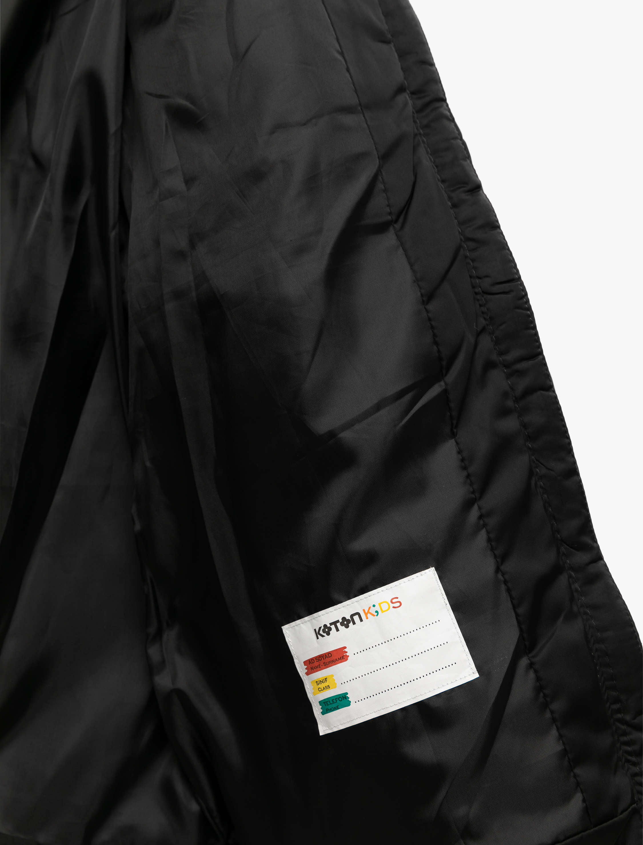  Kız Çocuk Uzun Kollu Suni Kürk Detaylı Kemerli Kapşonlu Kaban