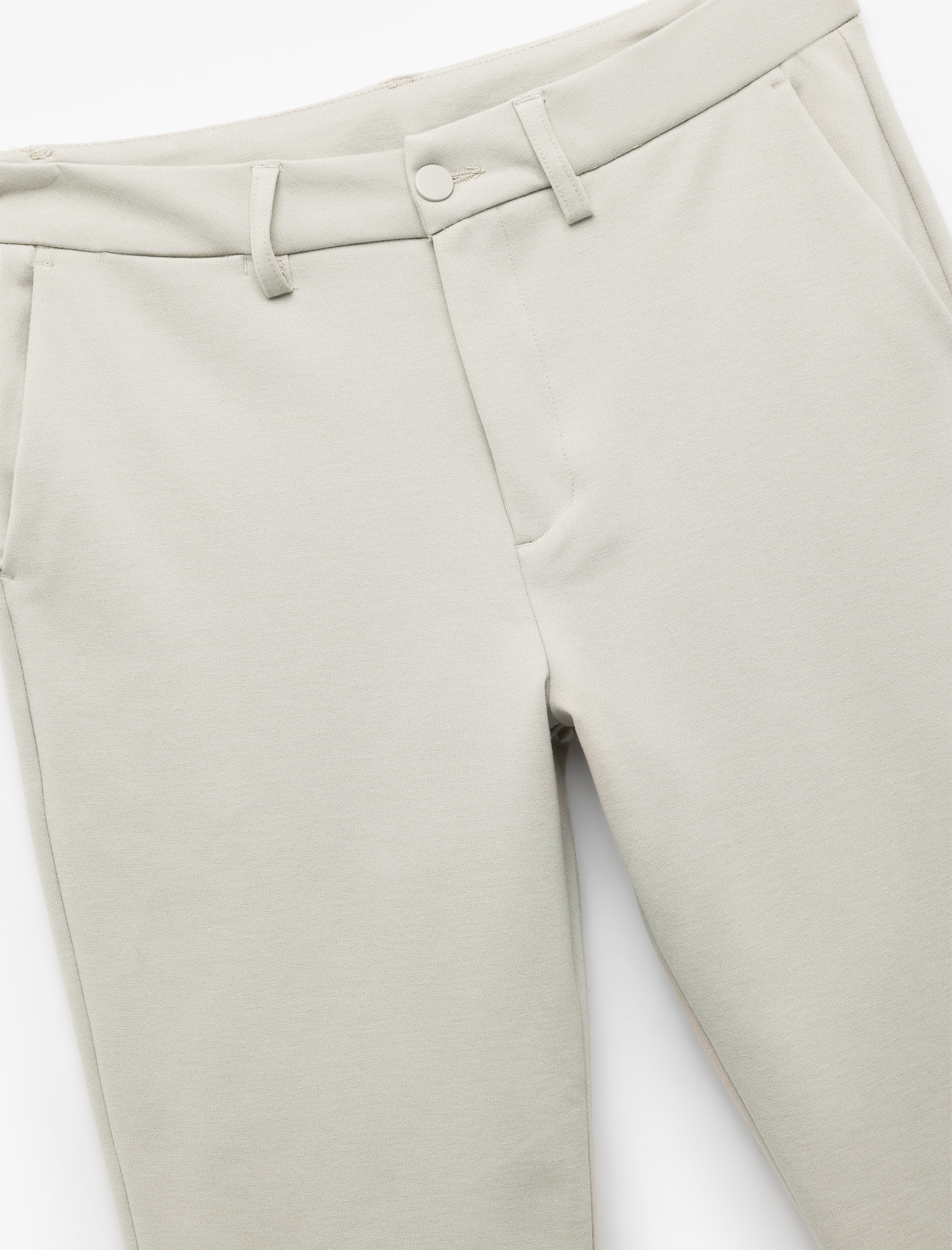 Cep Detaylı Düğmeli Slim Fit Kumaş Pantolon