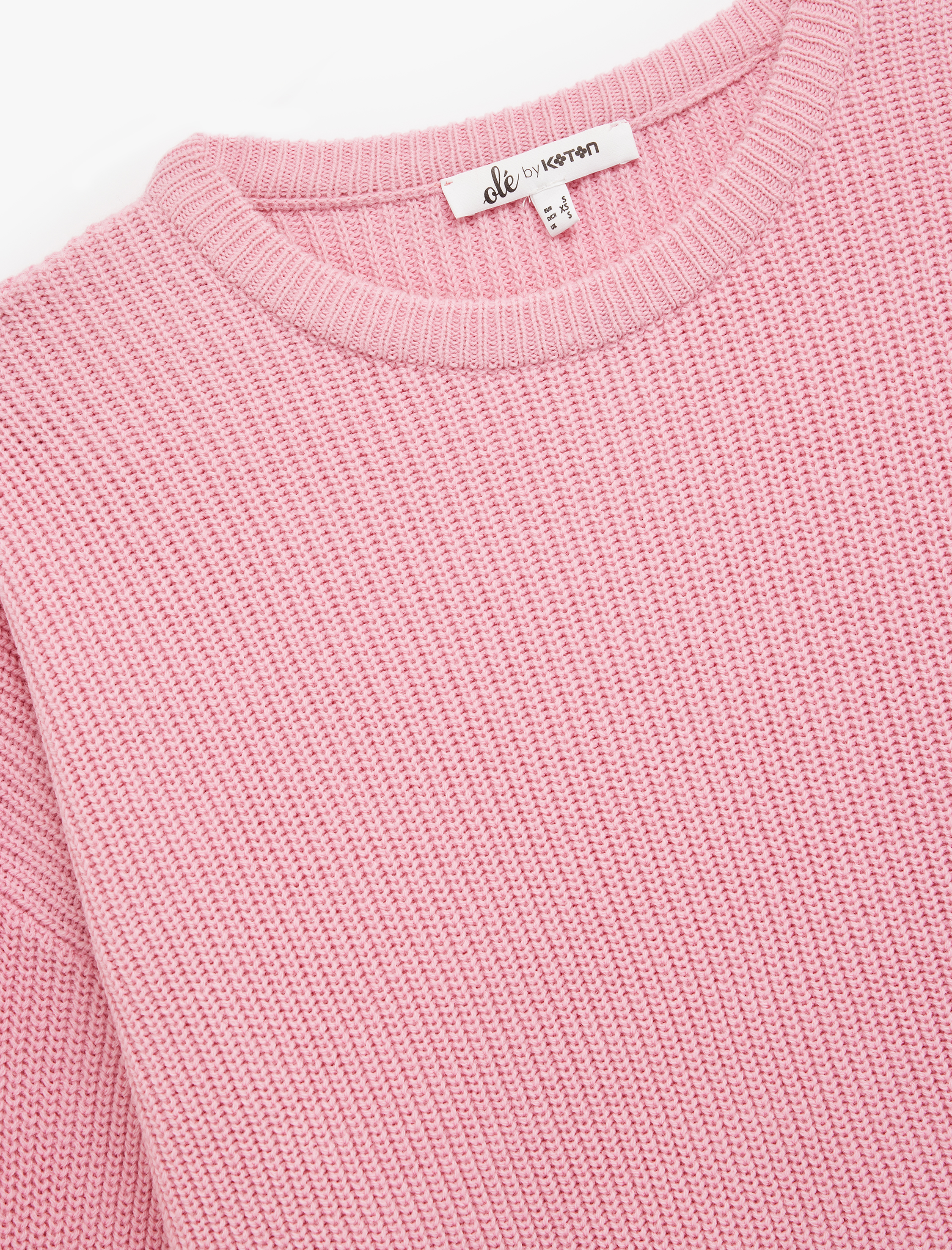   Uzun Kollu Bisiklet Yaka Basic Triko Kazak