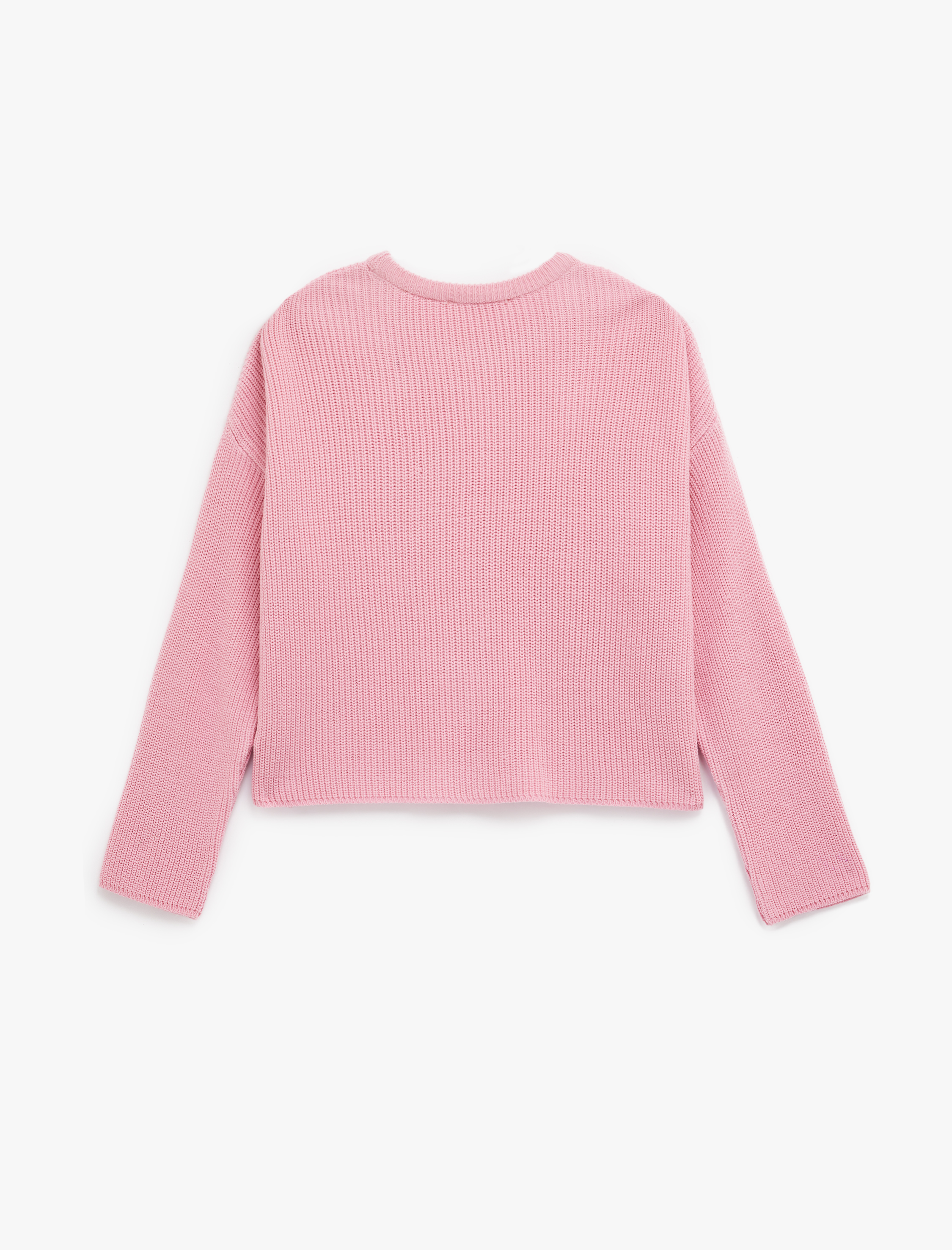   Uzun Kollu Bisiklet Yaka Basic Triko Kazak