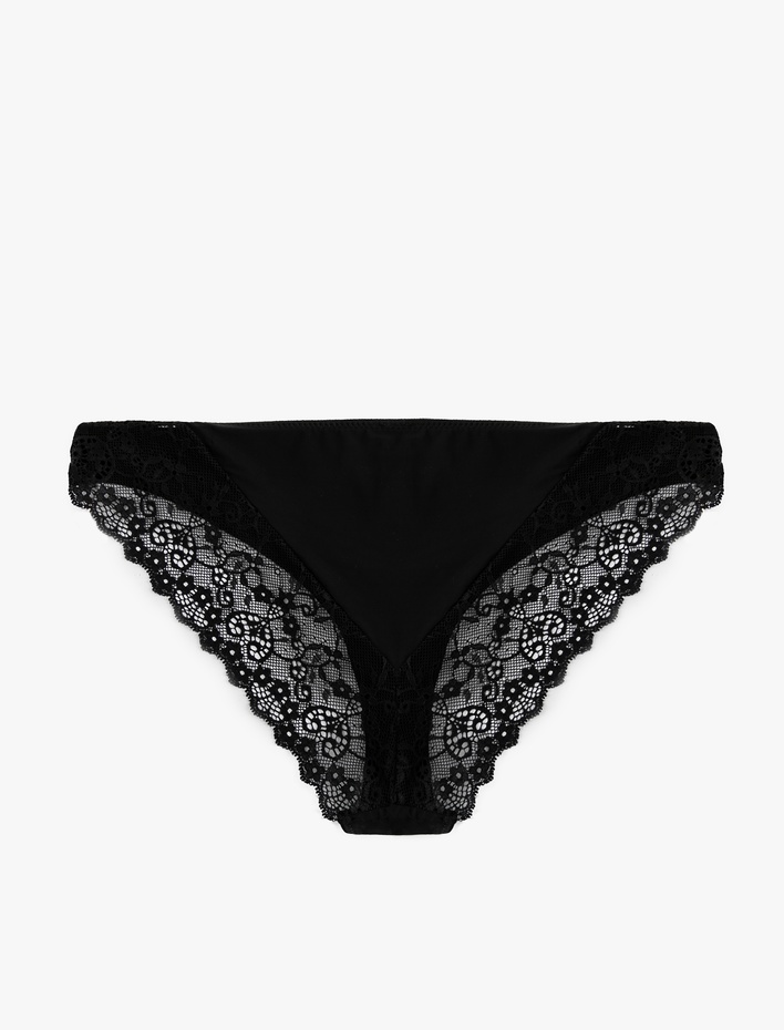  Arkası Dantelli Brazilian Külot