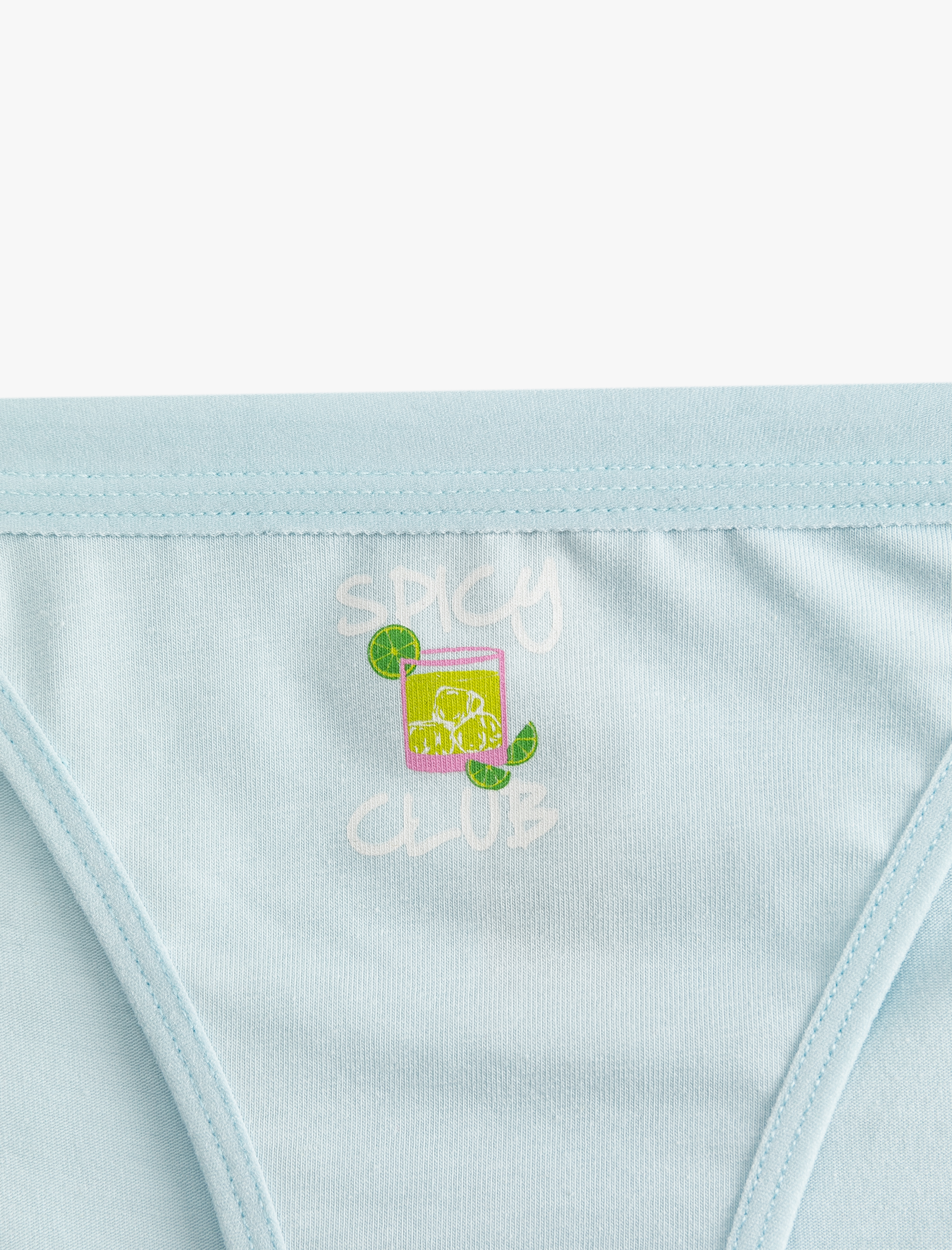   Rahat Kalıp Pamuklu Baskılı Brazilian Külot