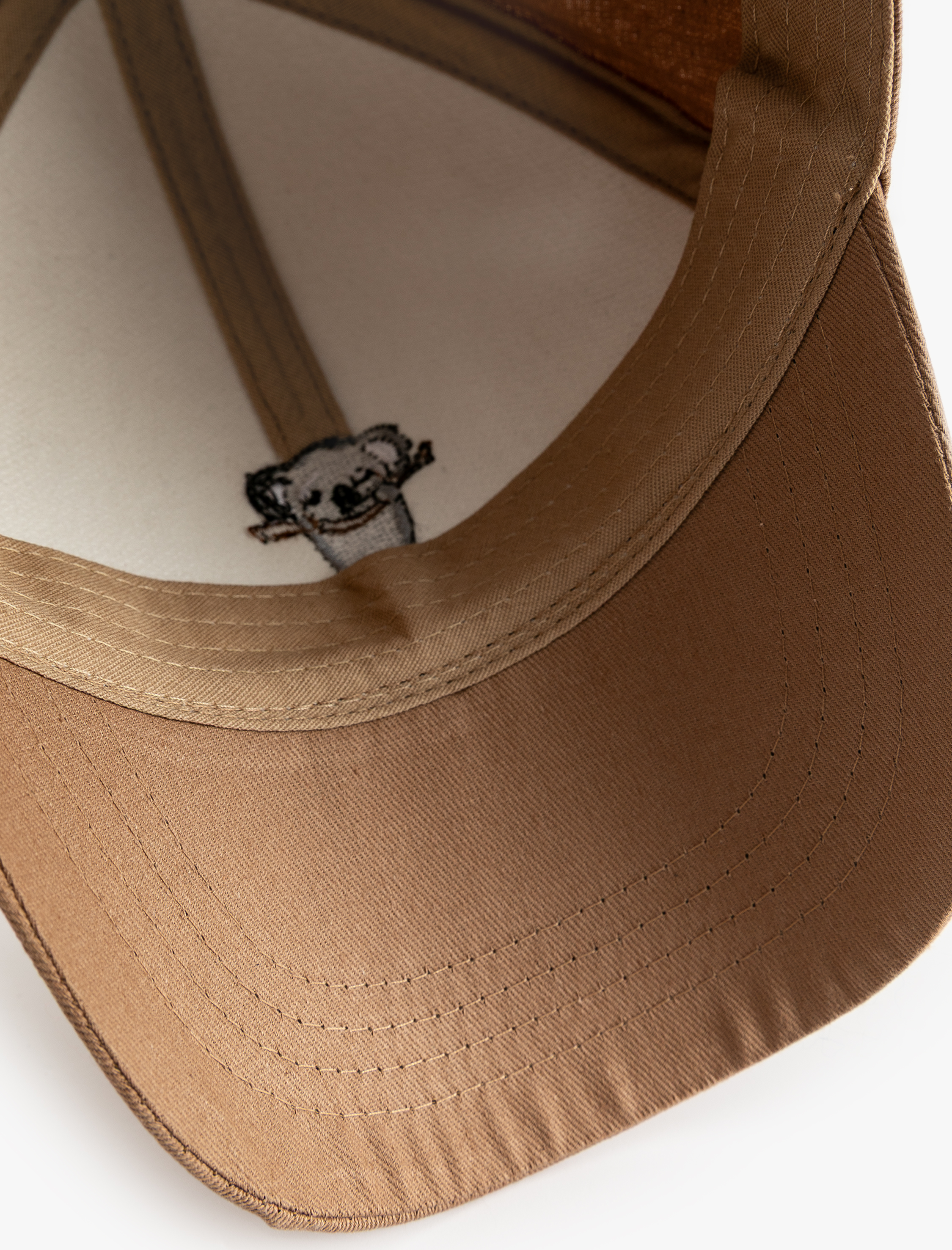  Kadın Koala İşlemeli Pamuklu Kep Şapka