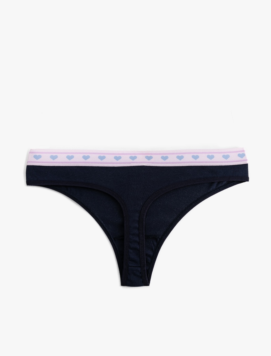   Pamuklu Kalpli String Külot