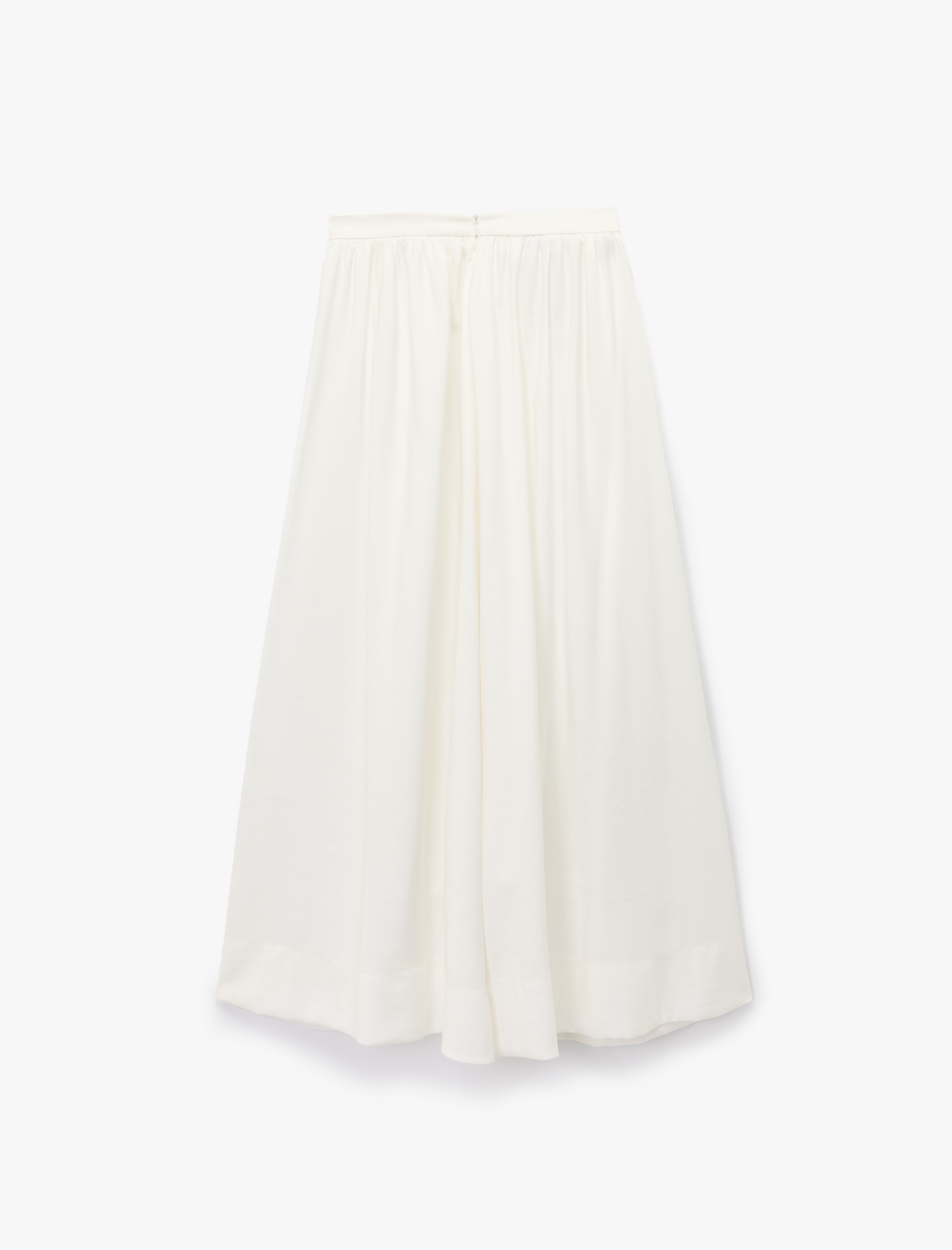   Viskon Kumaş Midi Kloş Etek