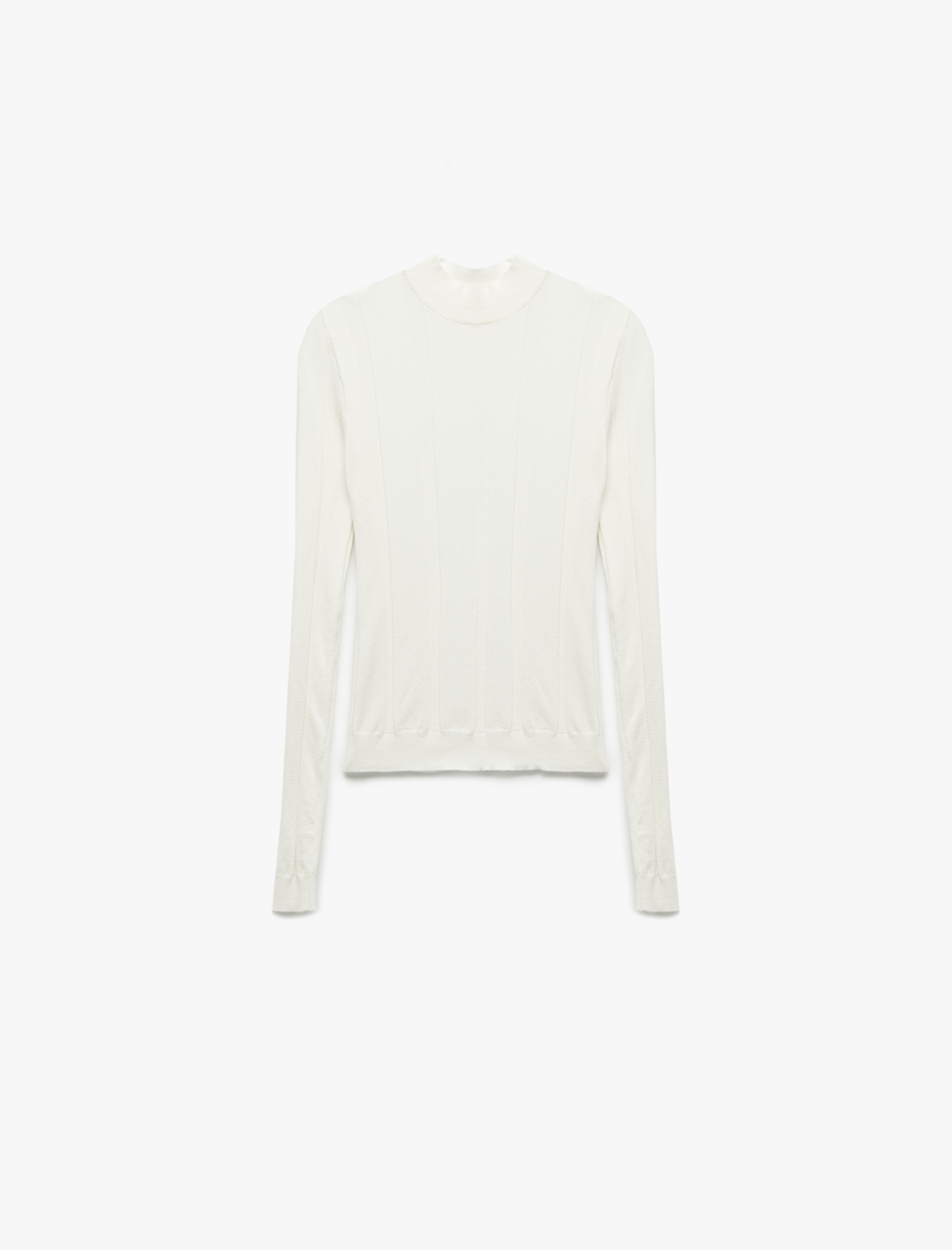 Dik Yaka Uzun Kollu Triko Kazak