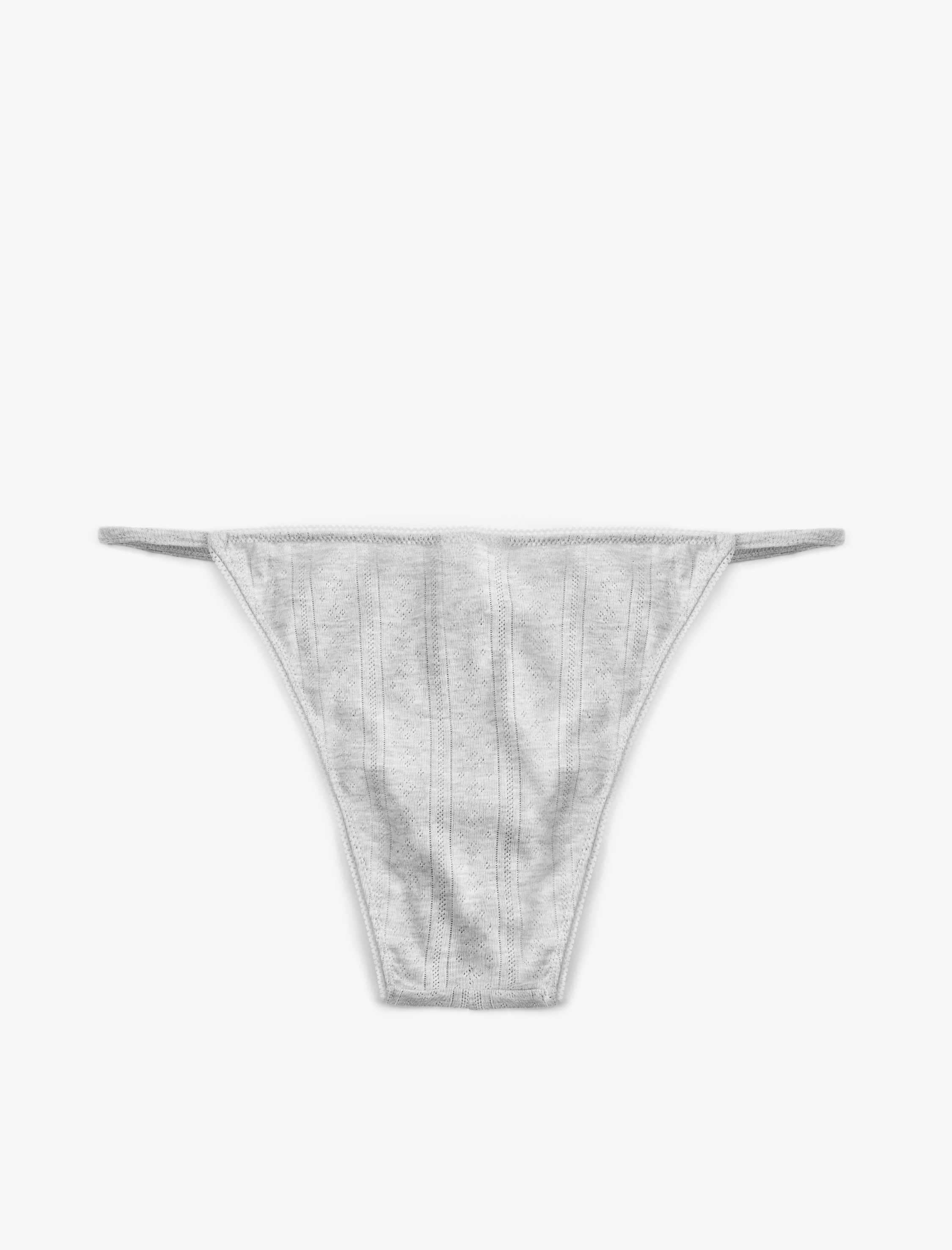   Yanları İpli Rahat Kalıp Brief Külot