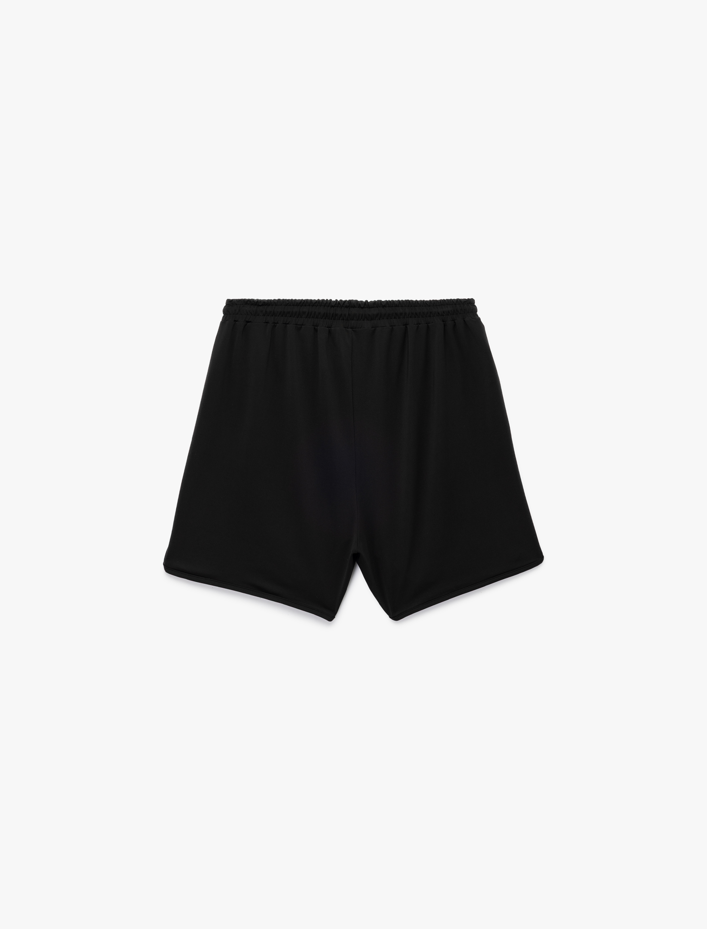   Beli Bağcıklı Cep Detaylı Baskılı Spor Şort