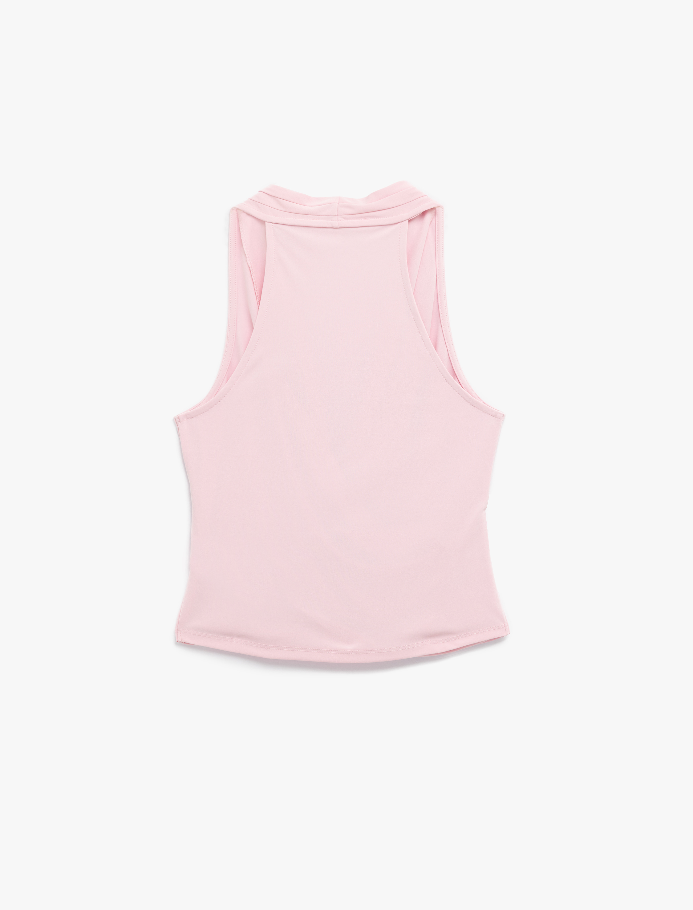   Kruvaze Yaka Kolsuz Drape Detaylı Bluz