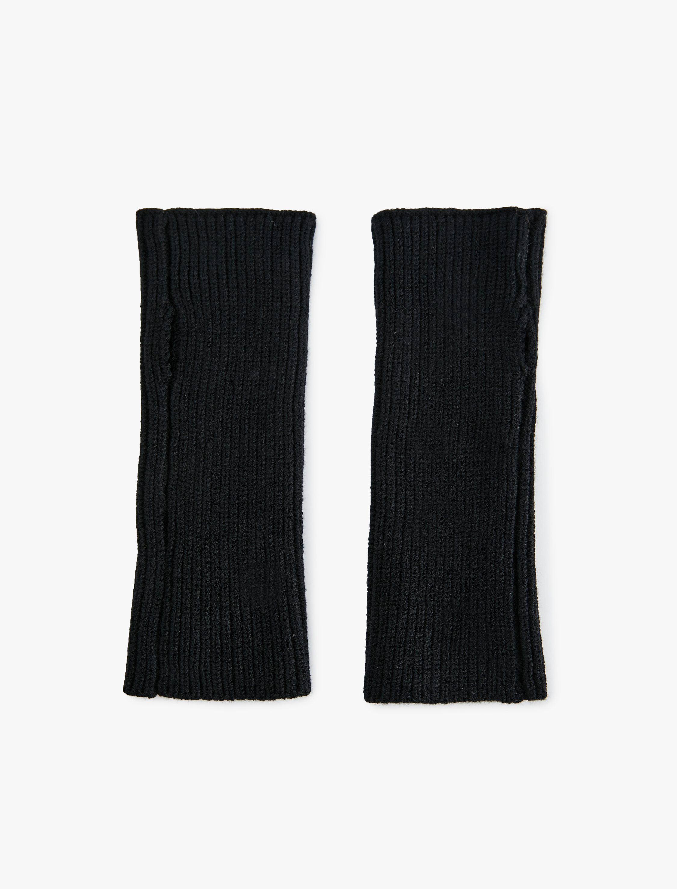  Kadın Viskon Karışımlı Taş Detaylı Kesik Parmaklı Eldiven