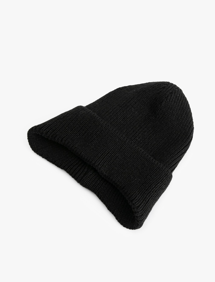 Erkek Kulaklı Katlı Bere