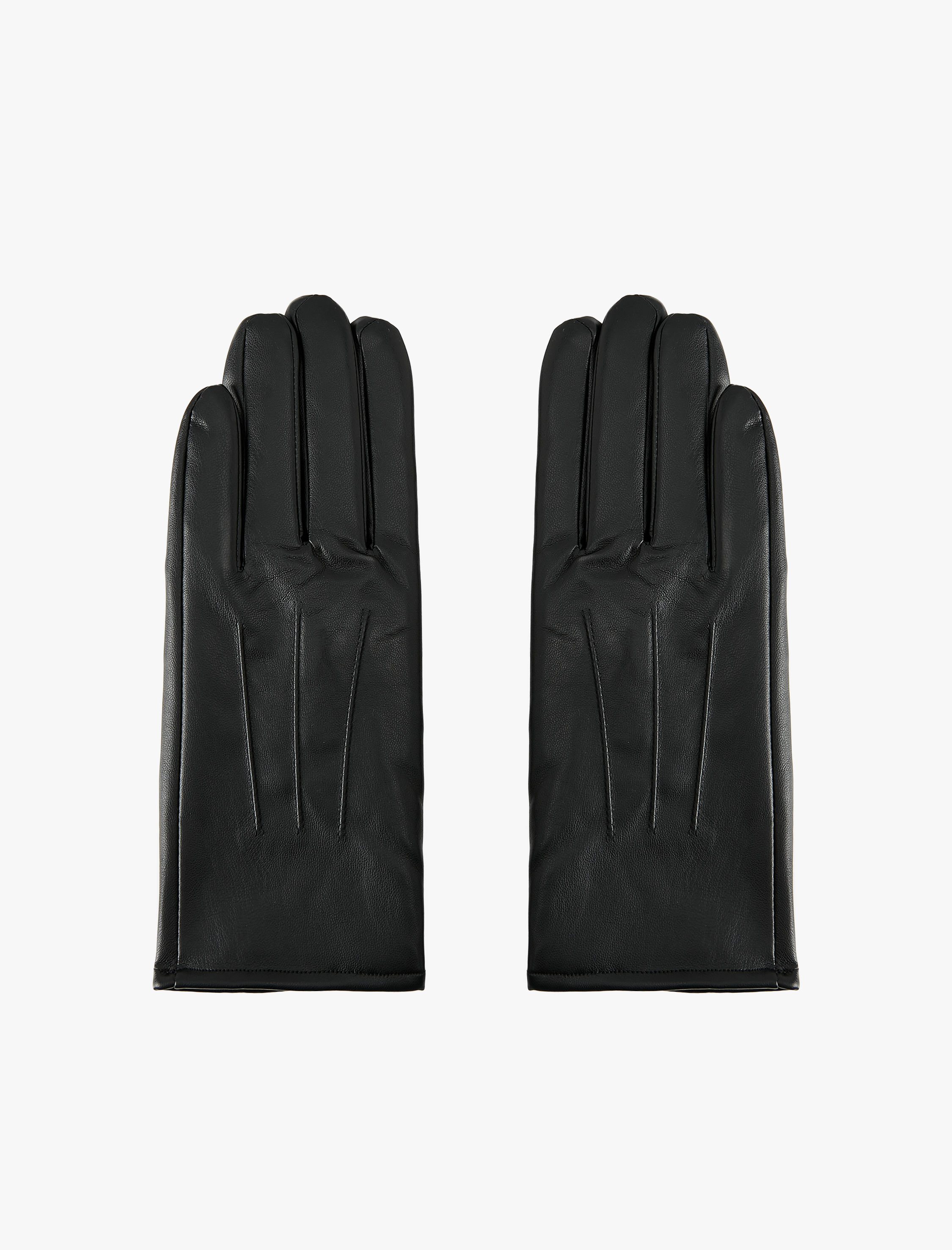  Kadın Suni Deri Eldiven