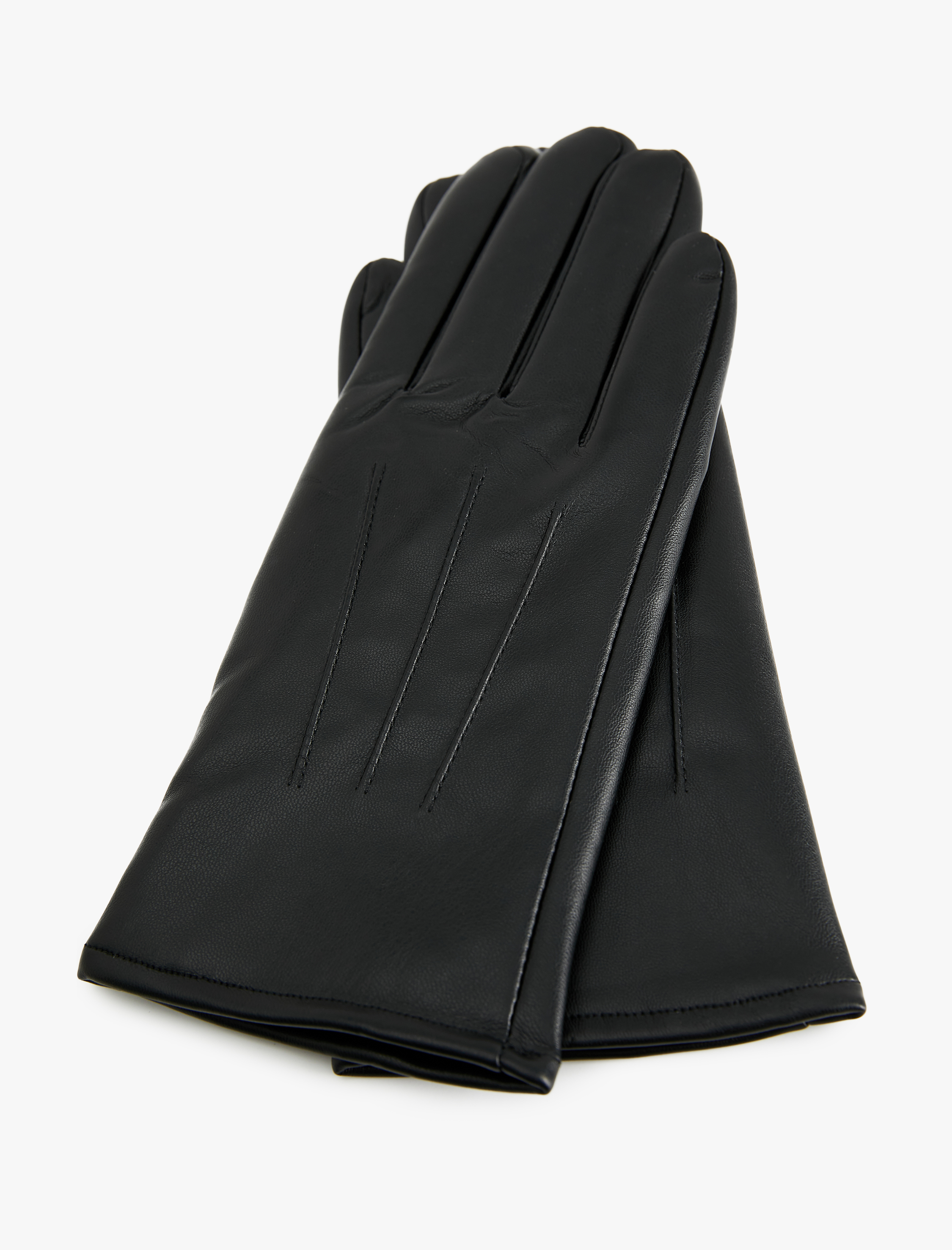  Kadın Suni Deri Eldiven