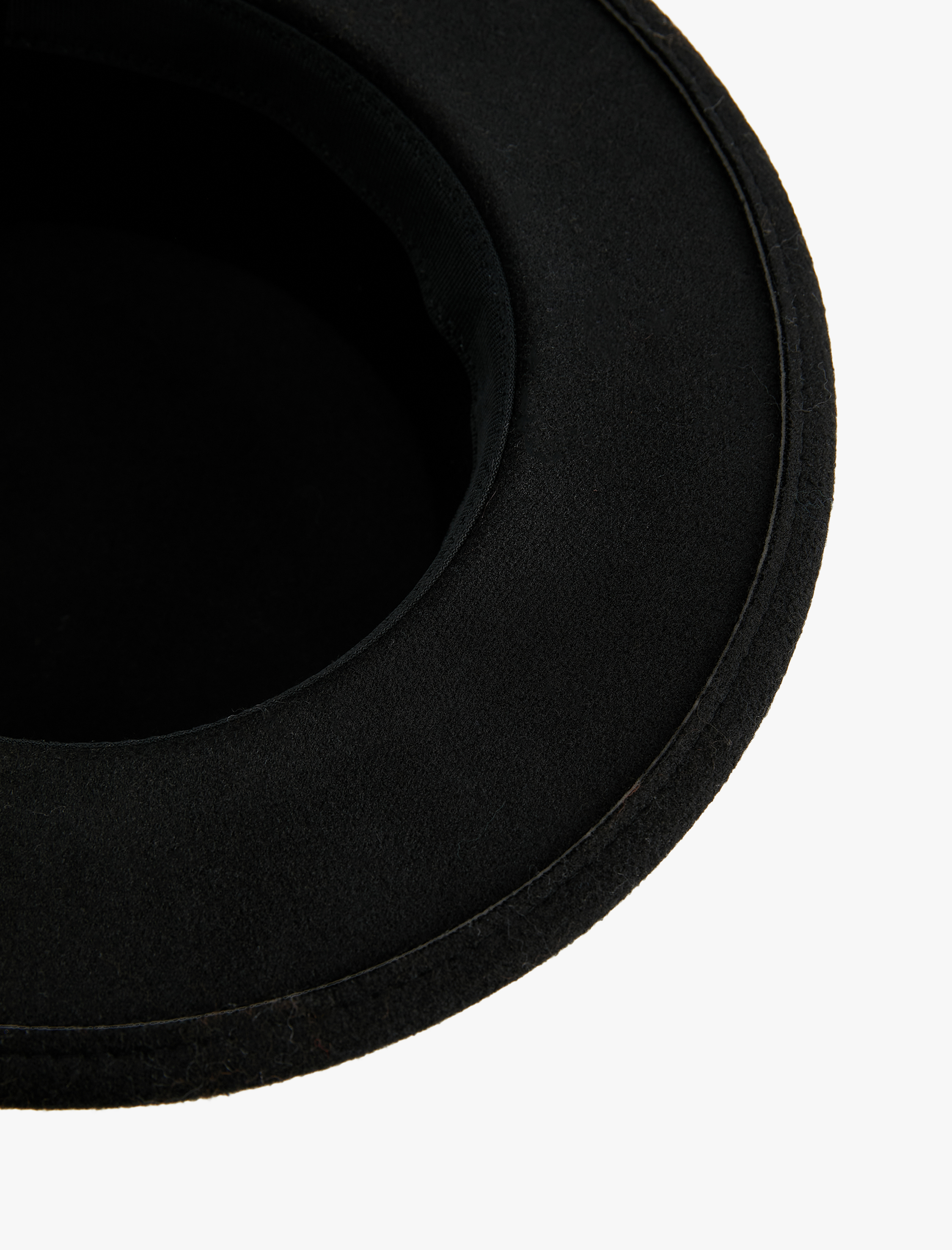 Kadın Bant Detaylı Fötr Şapka