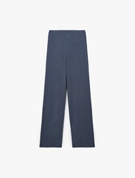 Bürümcük Kumaş Slim Fit Uzun Düz Paça Pantolon
