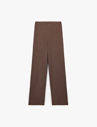 Bürümcük Kumaş Slim Fit Uzun Düz Paça Pantolon