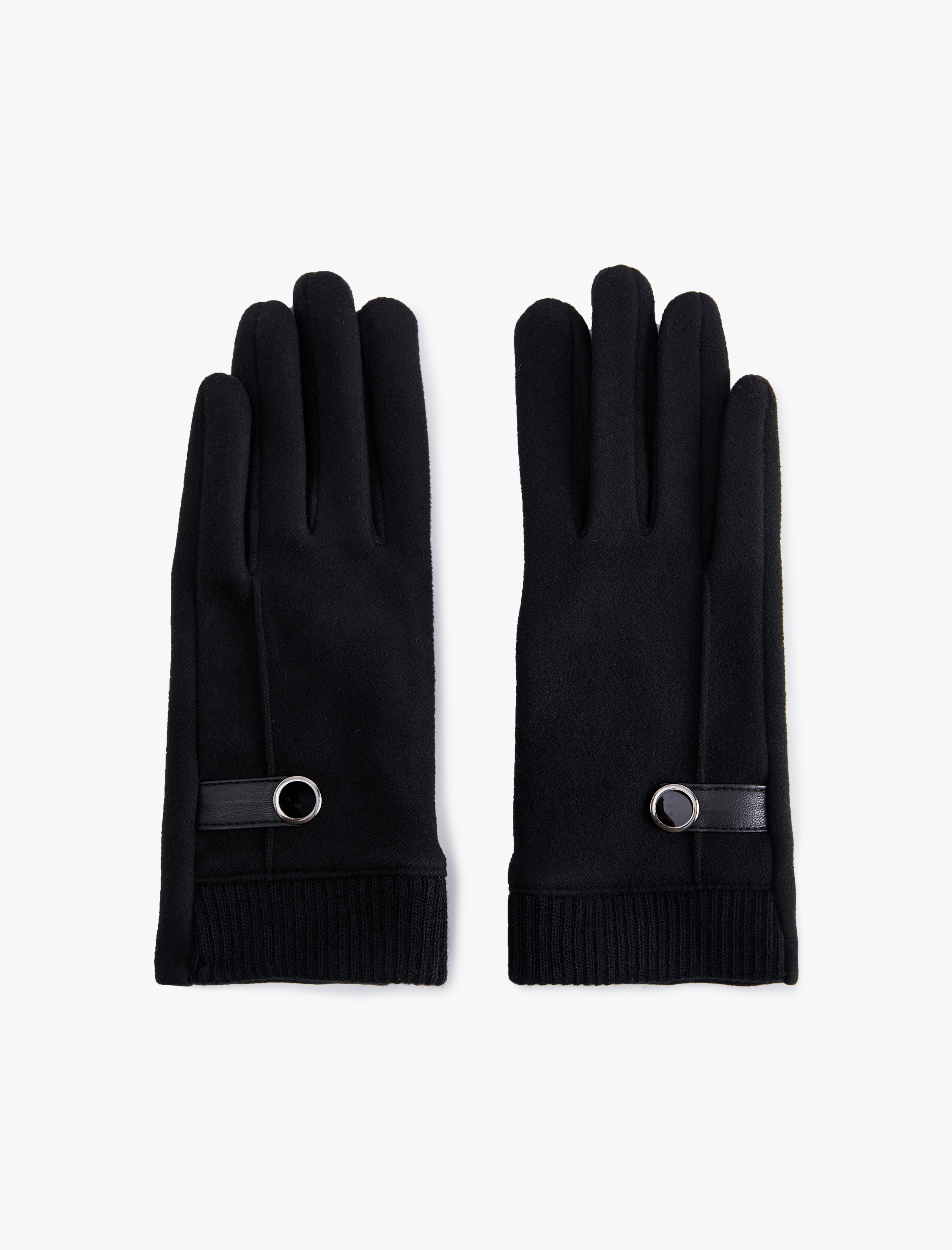  Erkek Dikiş Detaylı Tokalı Eldiven