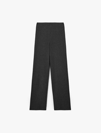 Bürümcük Kumaş Slim Fit Uzun Düz Paça Pantolon