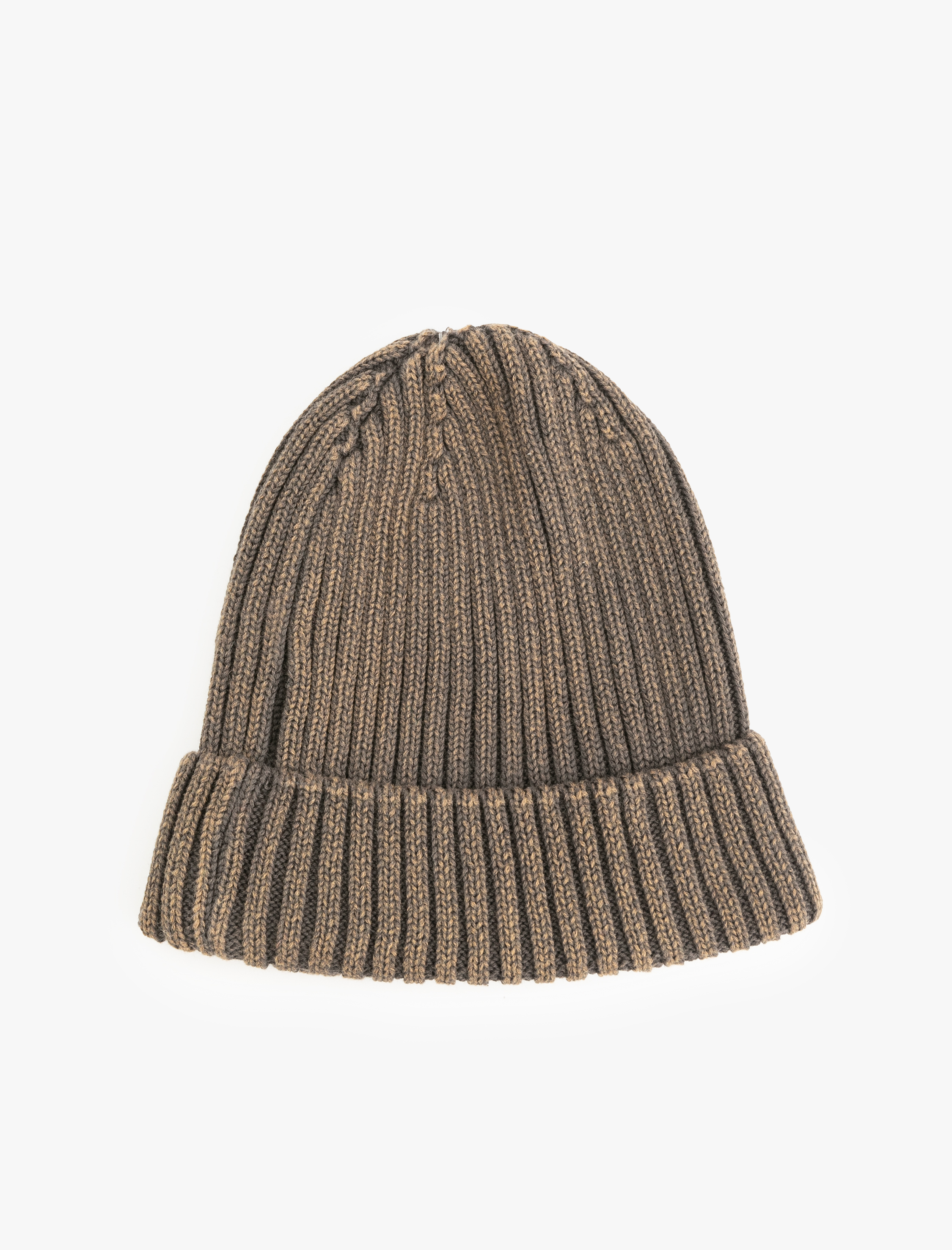 Erkek Pamuklu Dokulu Katlı Bere