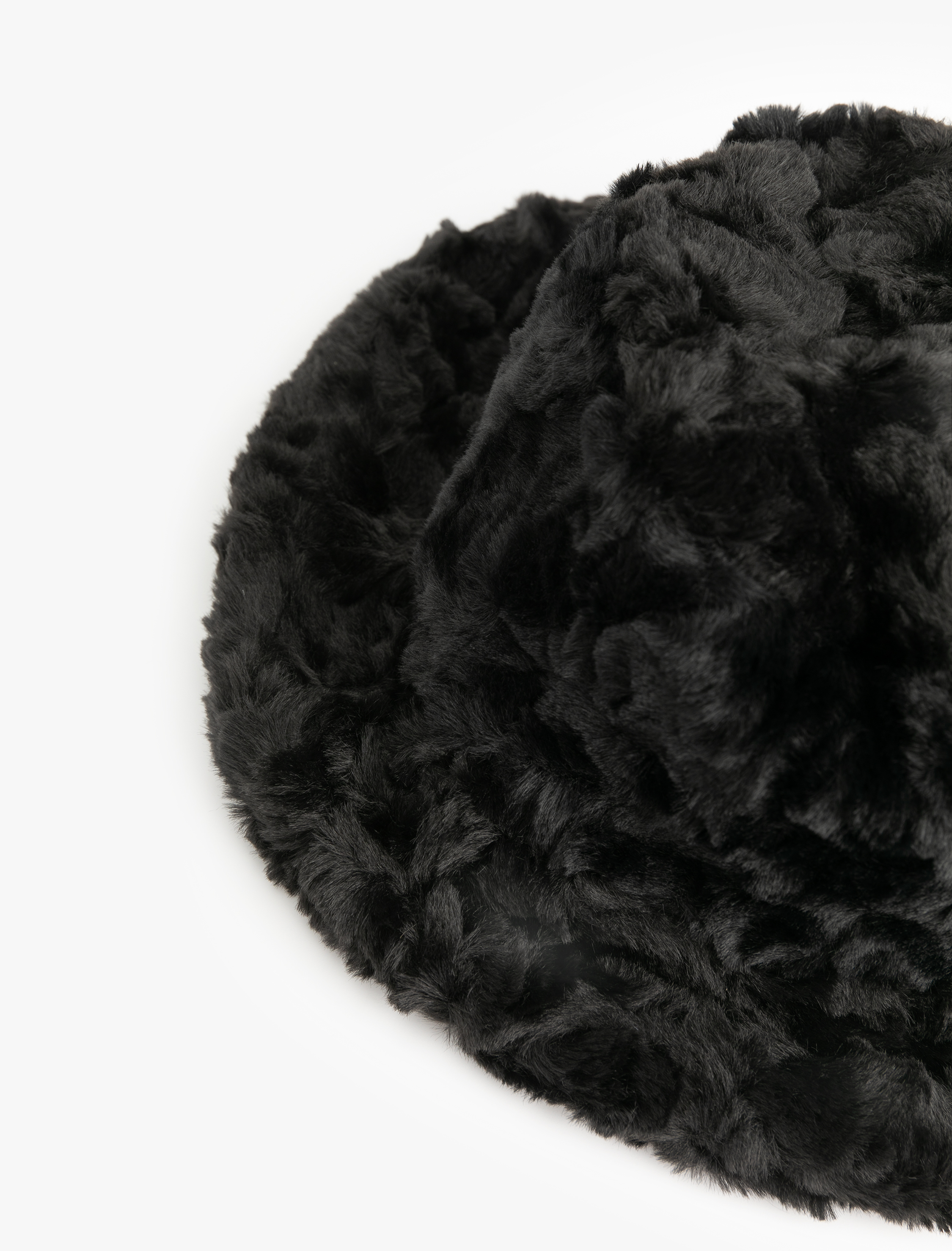  Kadın Peluş Bucket Şapka