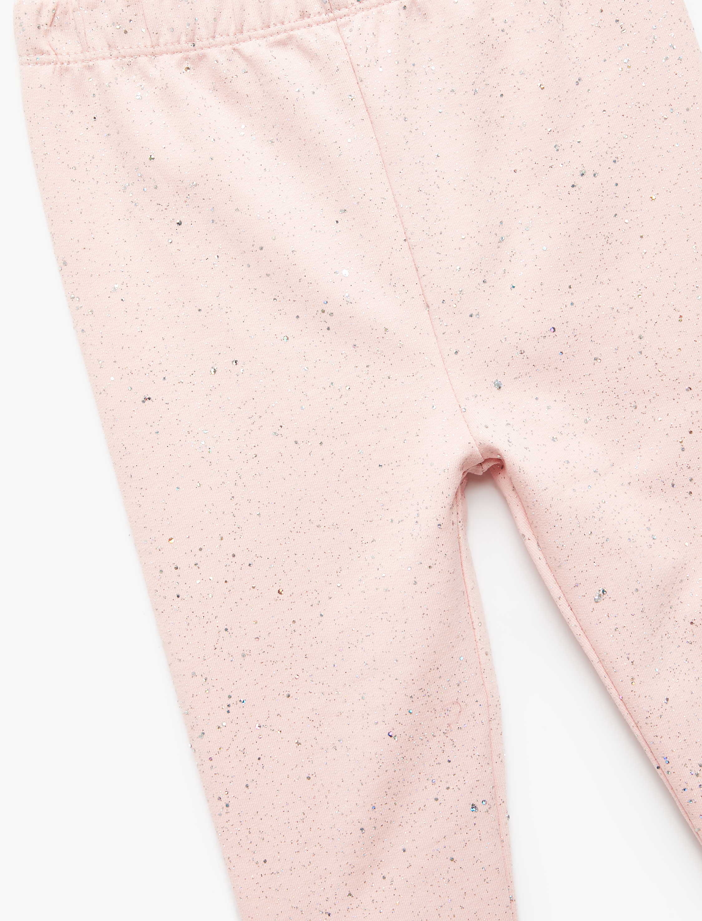 Kız Bebek Pamuklu Beli lastikli Basic Tayt