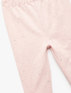 Pamuklu Beli lastikli Basic Tayt_2
