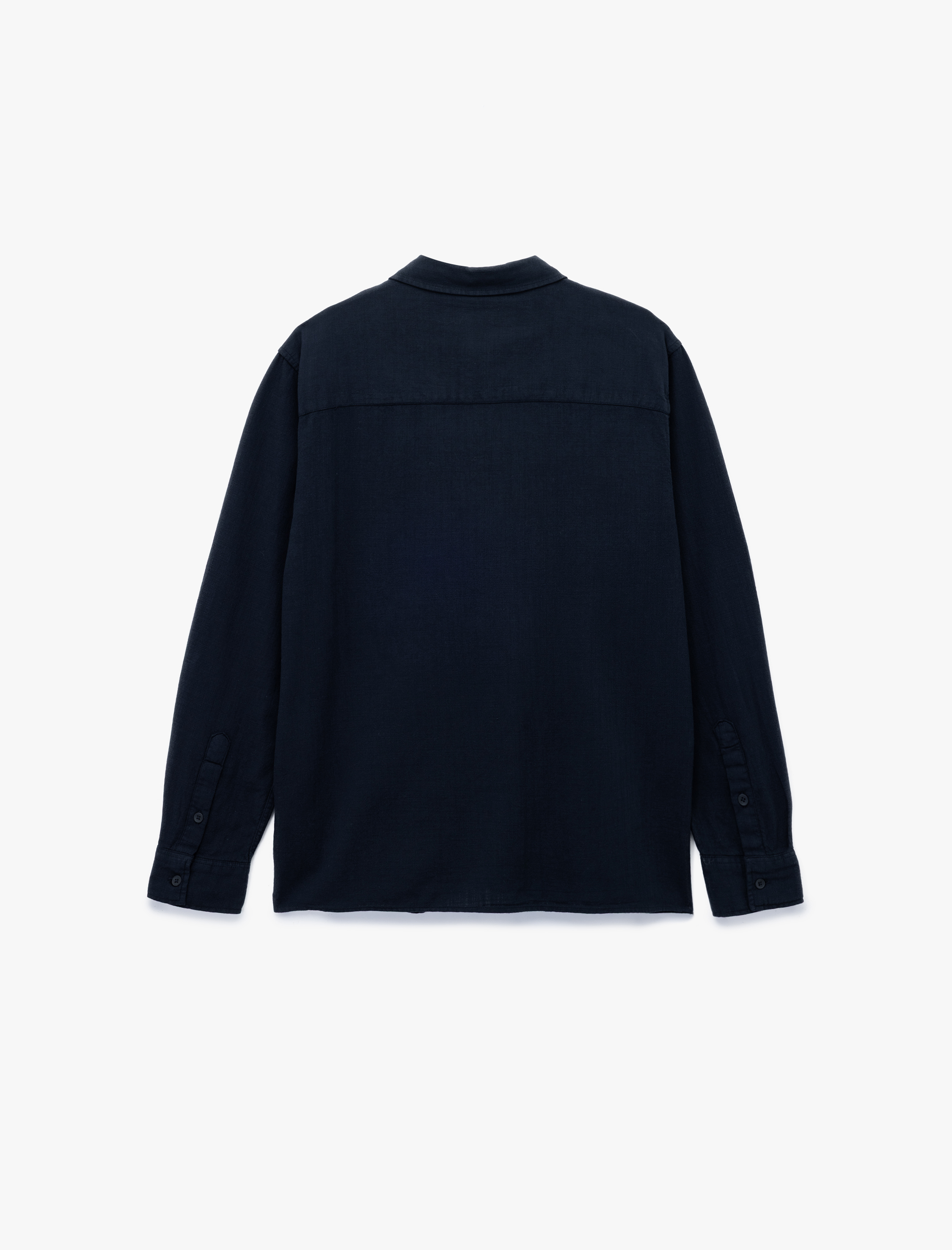   Regular Fit Pamuklu Uzun Kollu Klasik Yaka Gömlek