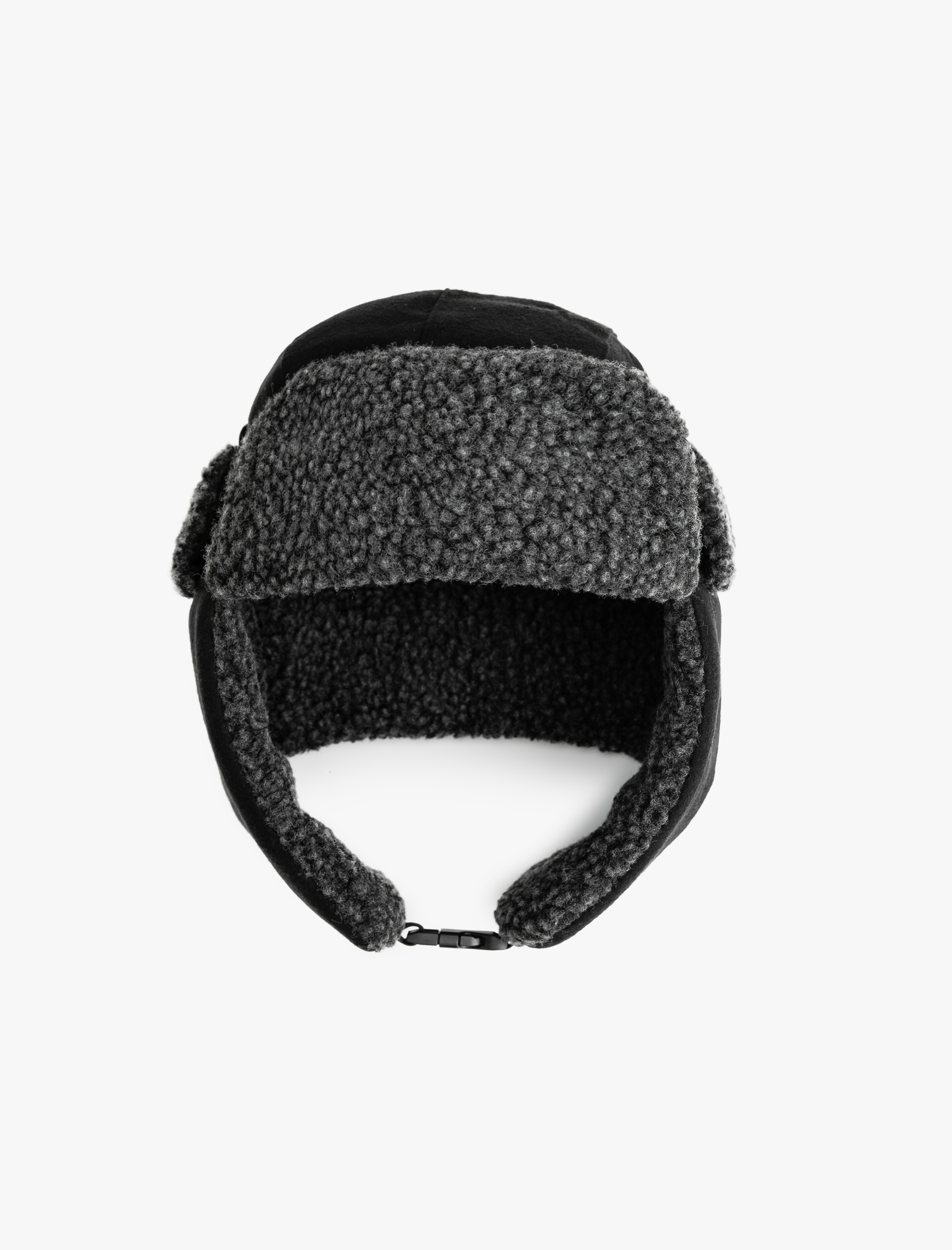  Erkek Peluşlu Kayış Detaylı Pilot Şapka