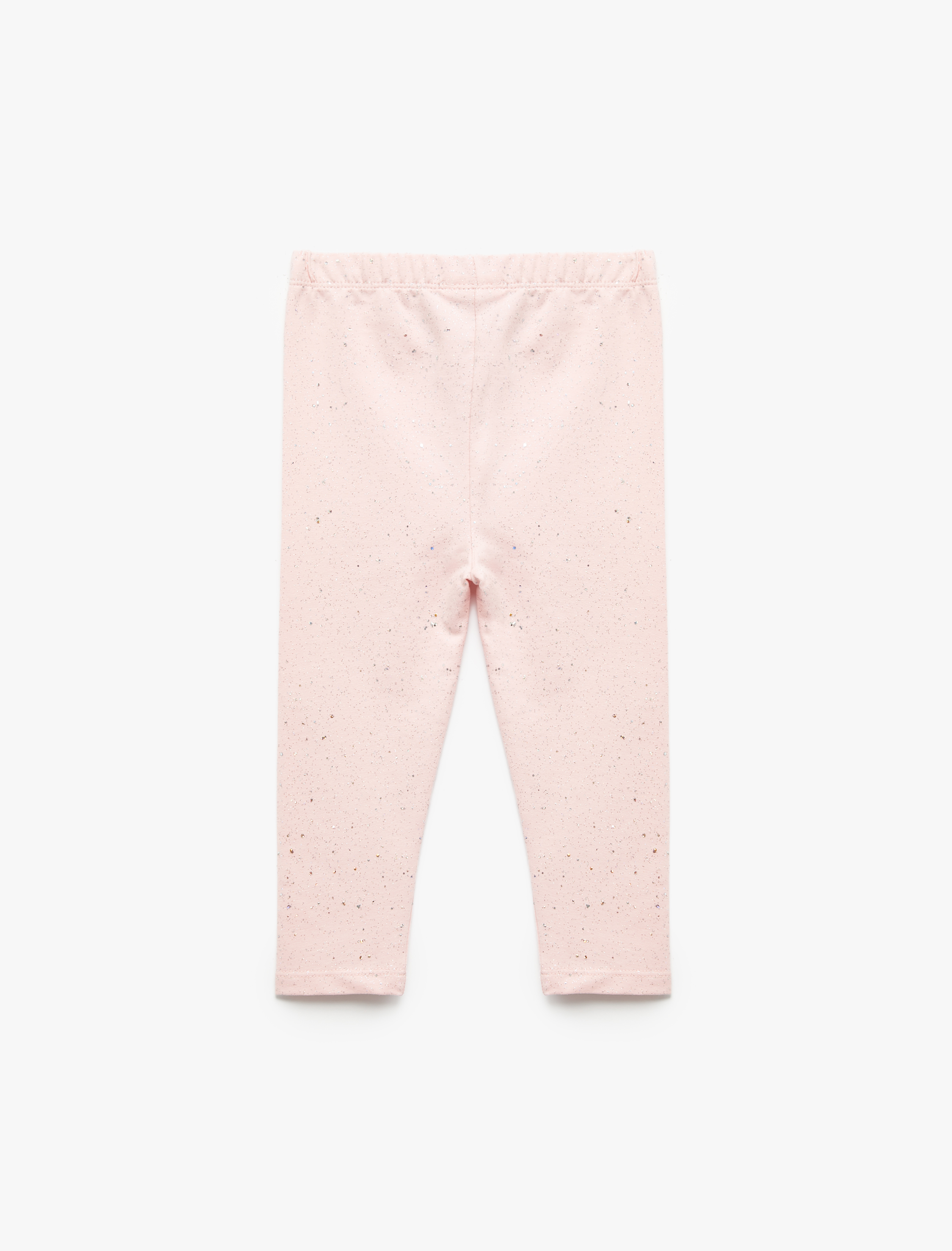 Kız Bebek Pamuklu Beli lastikli Basic Tayt