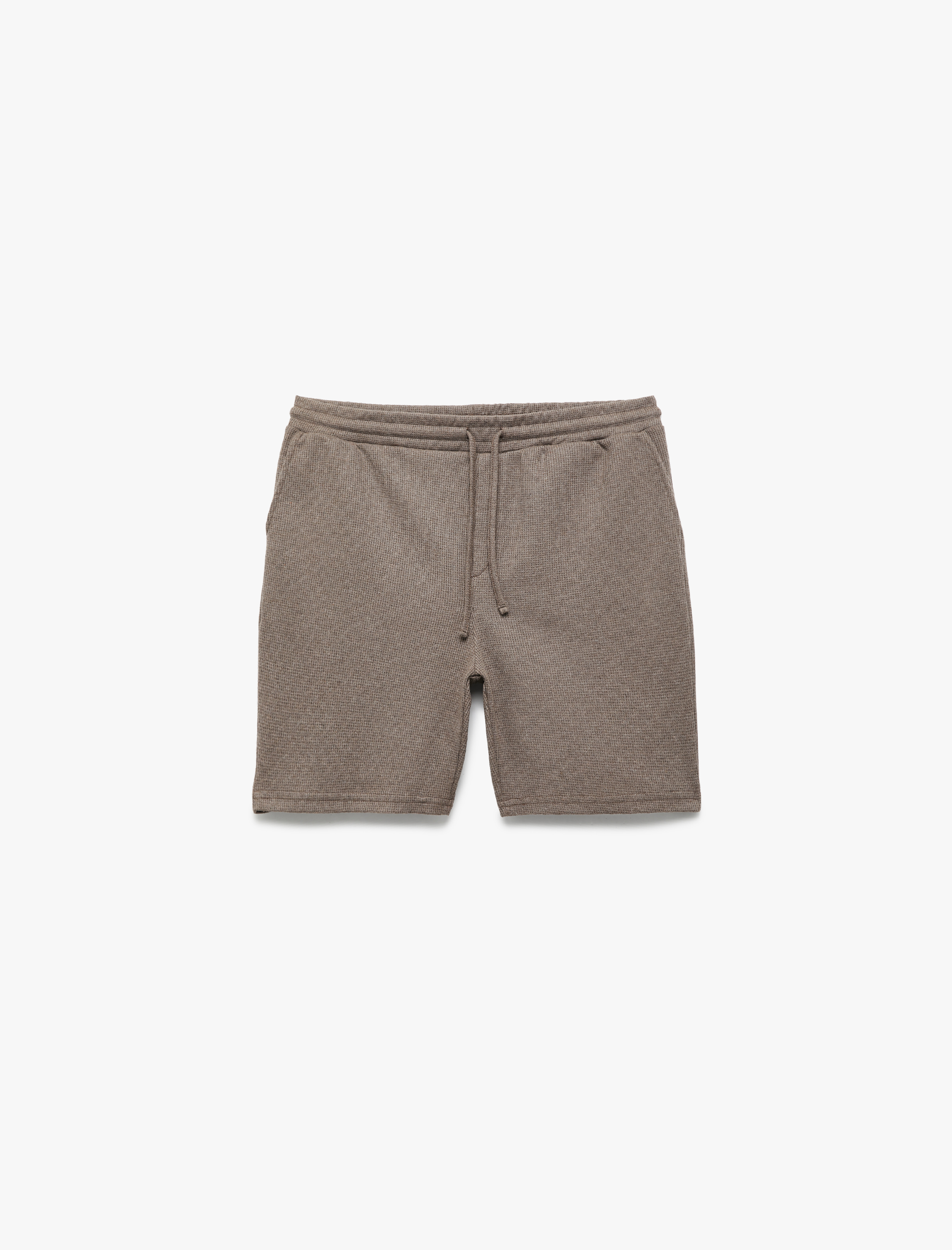 Cep Detaylı Bermuda Beli Bağcıklı Şort