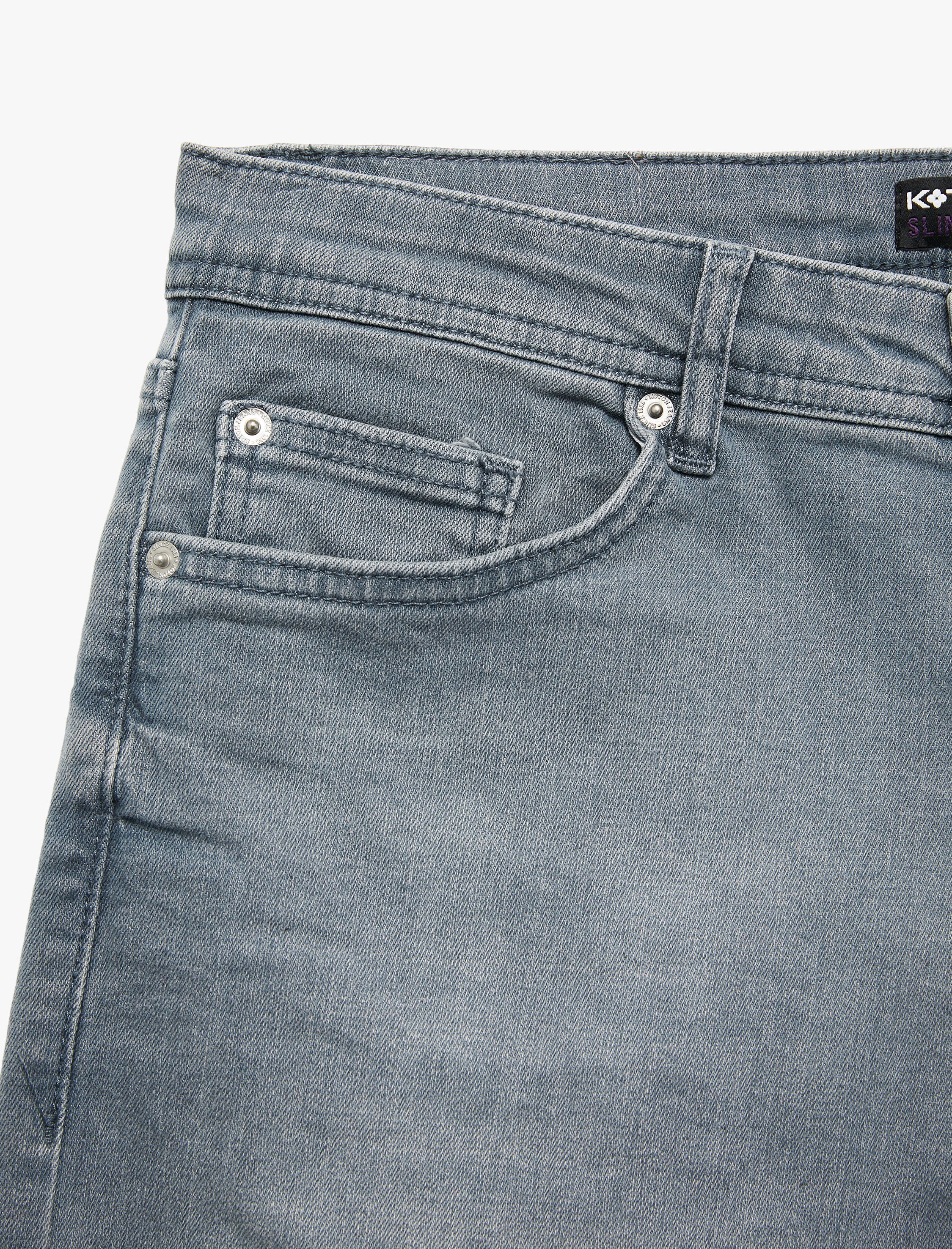  Normal Bel Slim Fit Jean Pantolon - Brad Jean