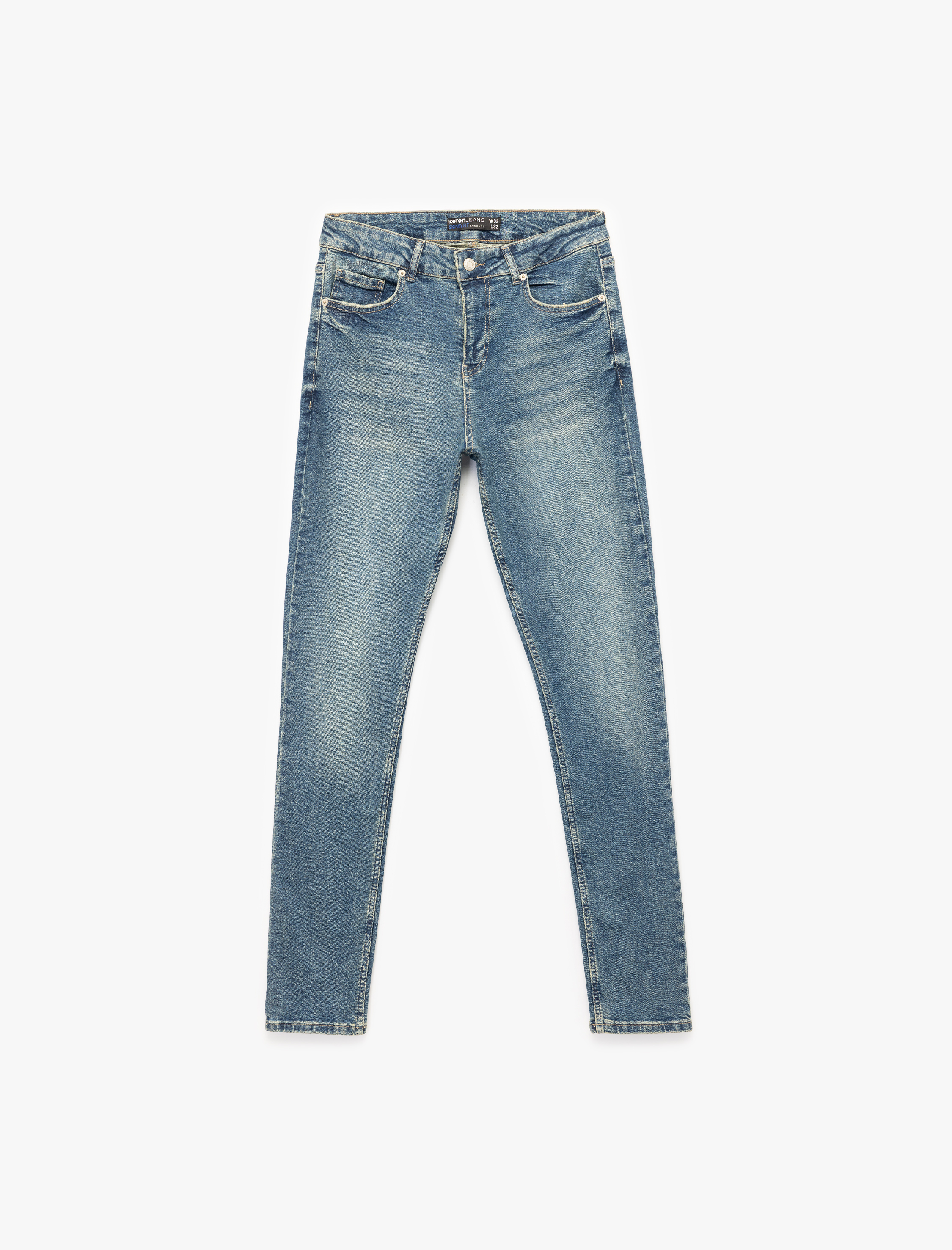  Normal Bel Skinny Fit Jean Pantolon - Michael Jean