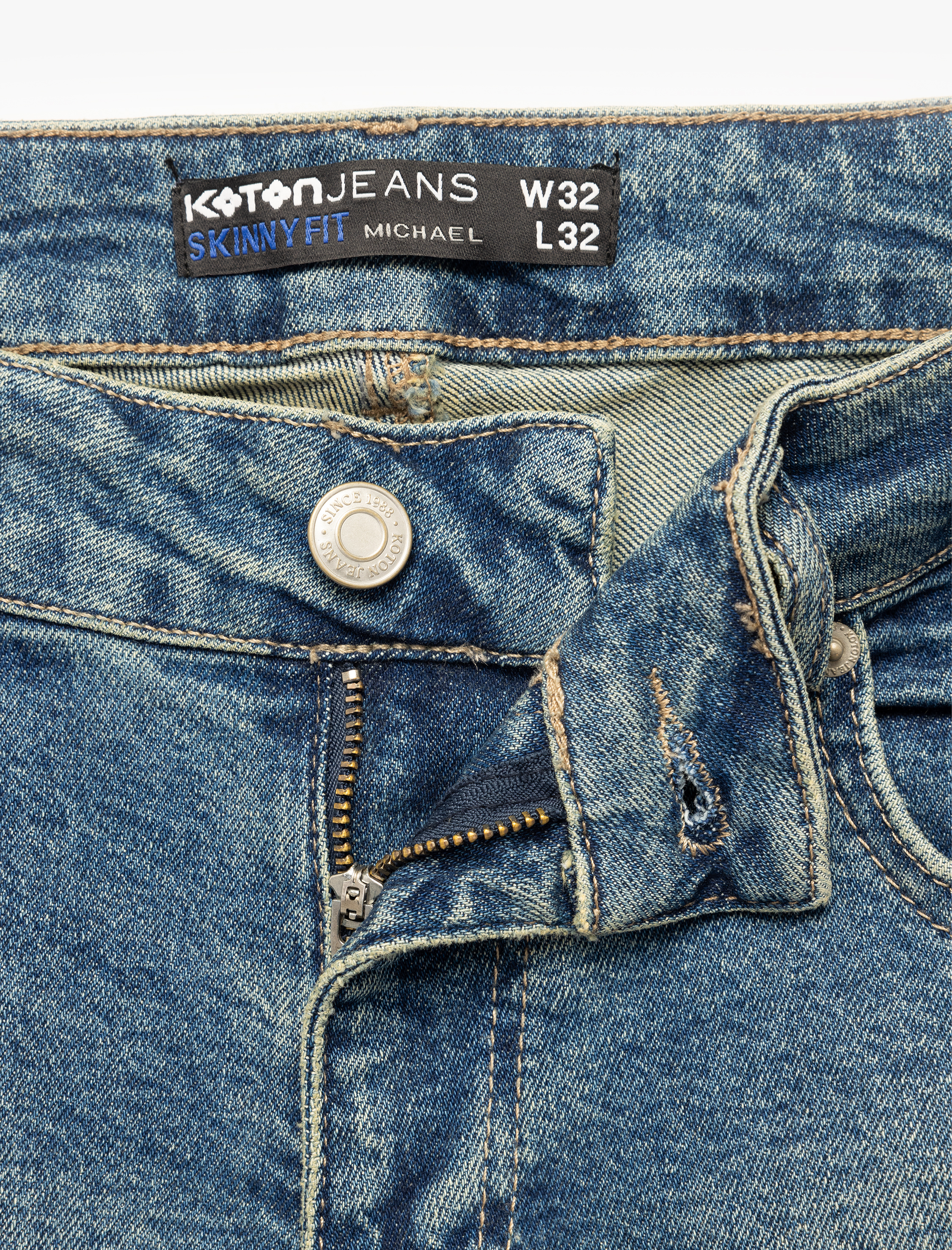   Normal Bel Skinny Fit Jean Pantolon - Michael Jean