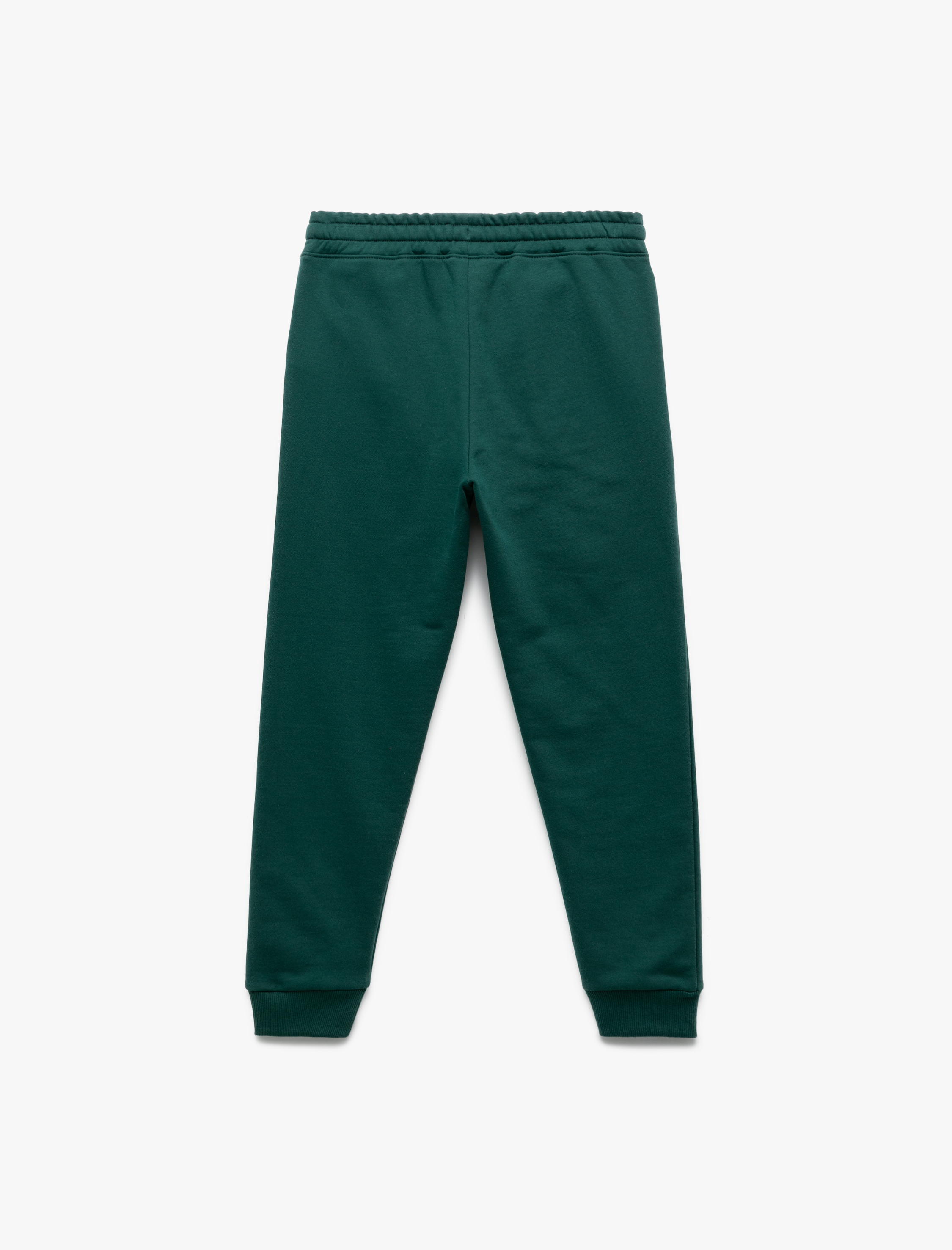  Erkek Çocuk Pamuklu Beli Bağcıklı Şardonlu Jogger Eşofman Altı