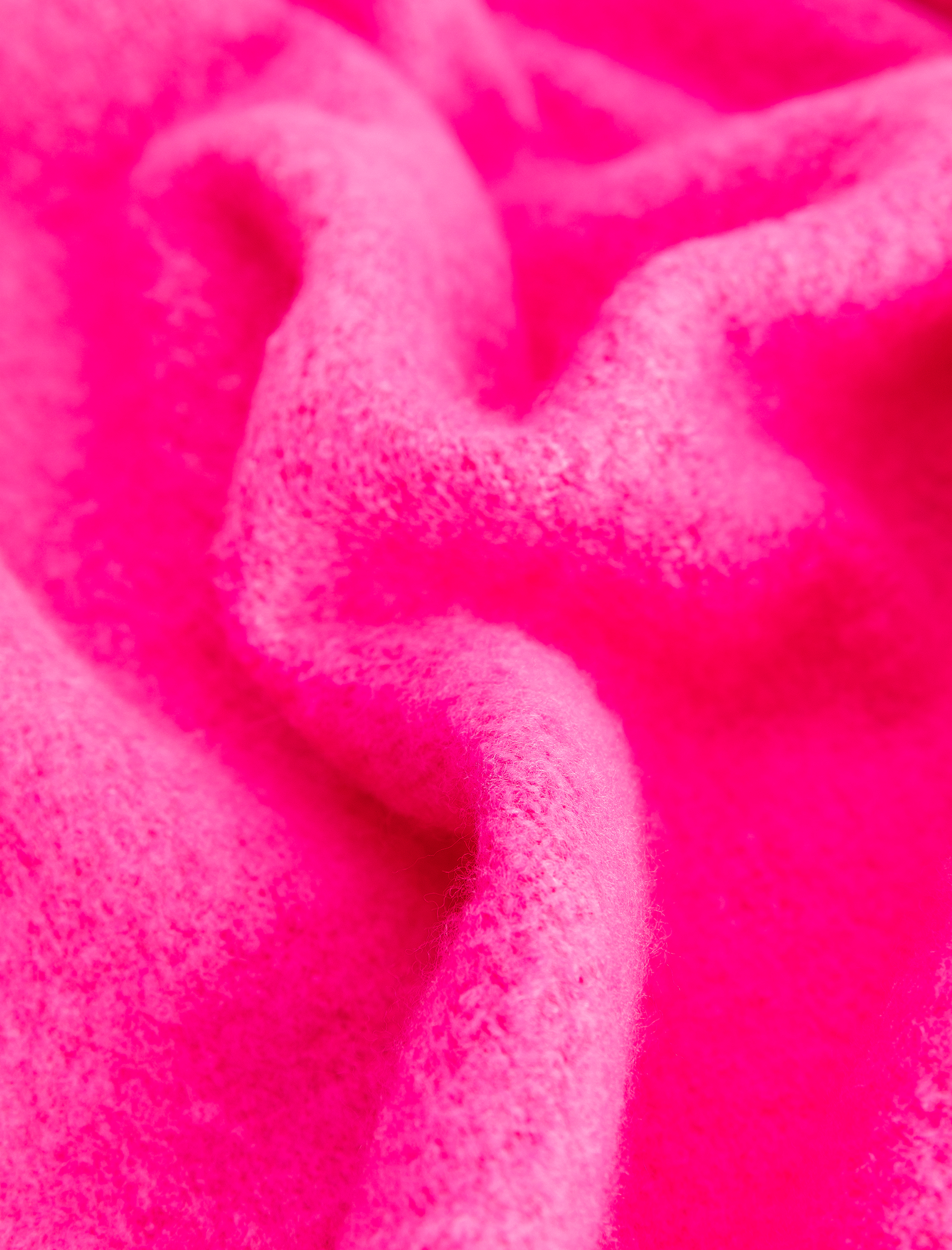  Kadın Yumuşak Dokulu Püsküllü Uzun Atkı