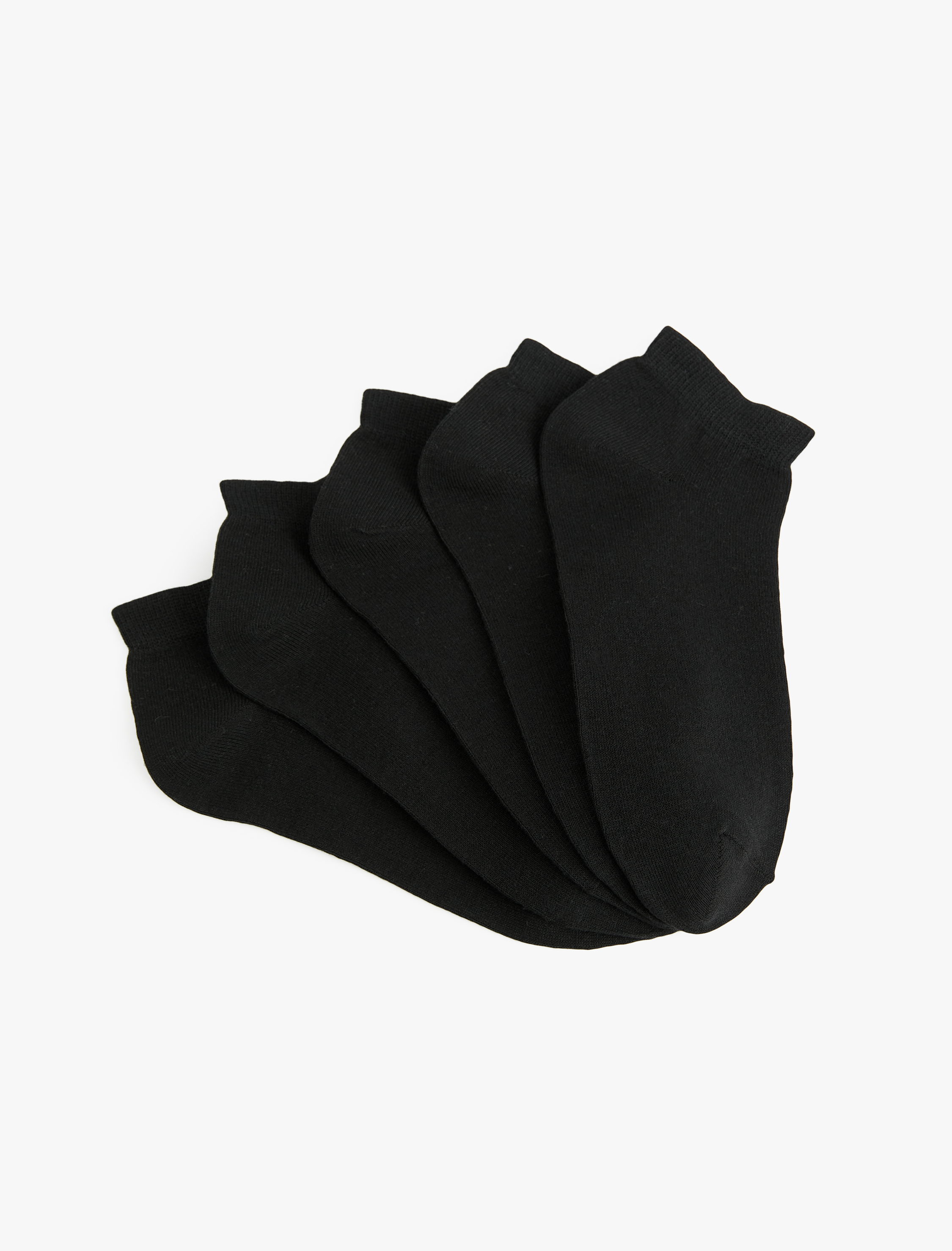  Erkek 5'li Basic Patik Çorap Seti