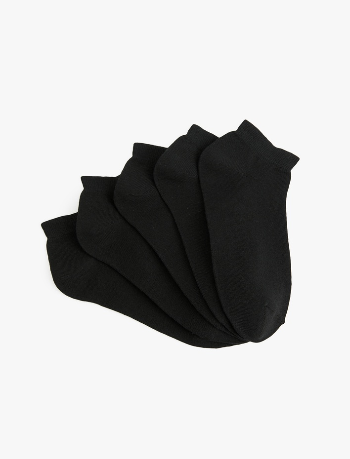 Erkek 5'li Basic Patik Çorap Seti