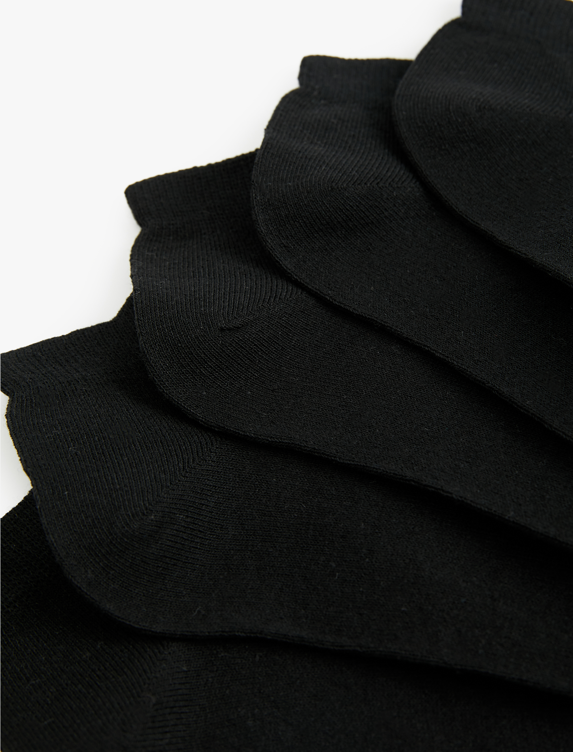  Erkek 5'li Basic Patik Çorap Seti