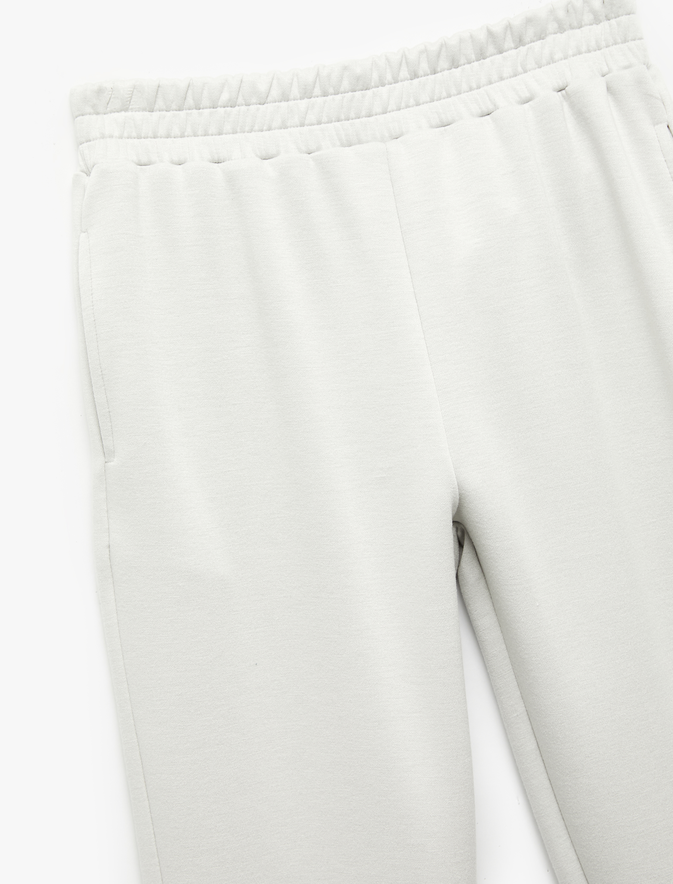  Erkek Çocuk Pamuklu Beli Lastikli Basic Jogger Eşofman Altı