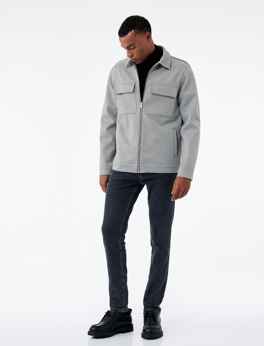   Normal Bel Pamuklu Skinny Fit Jean Pantolon - Michael Jean