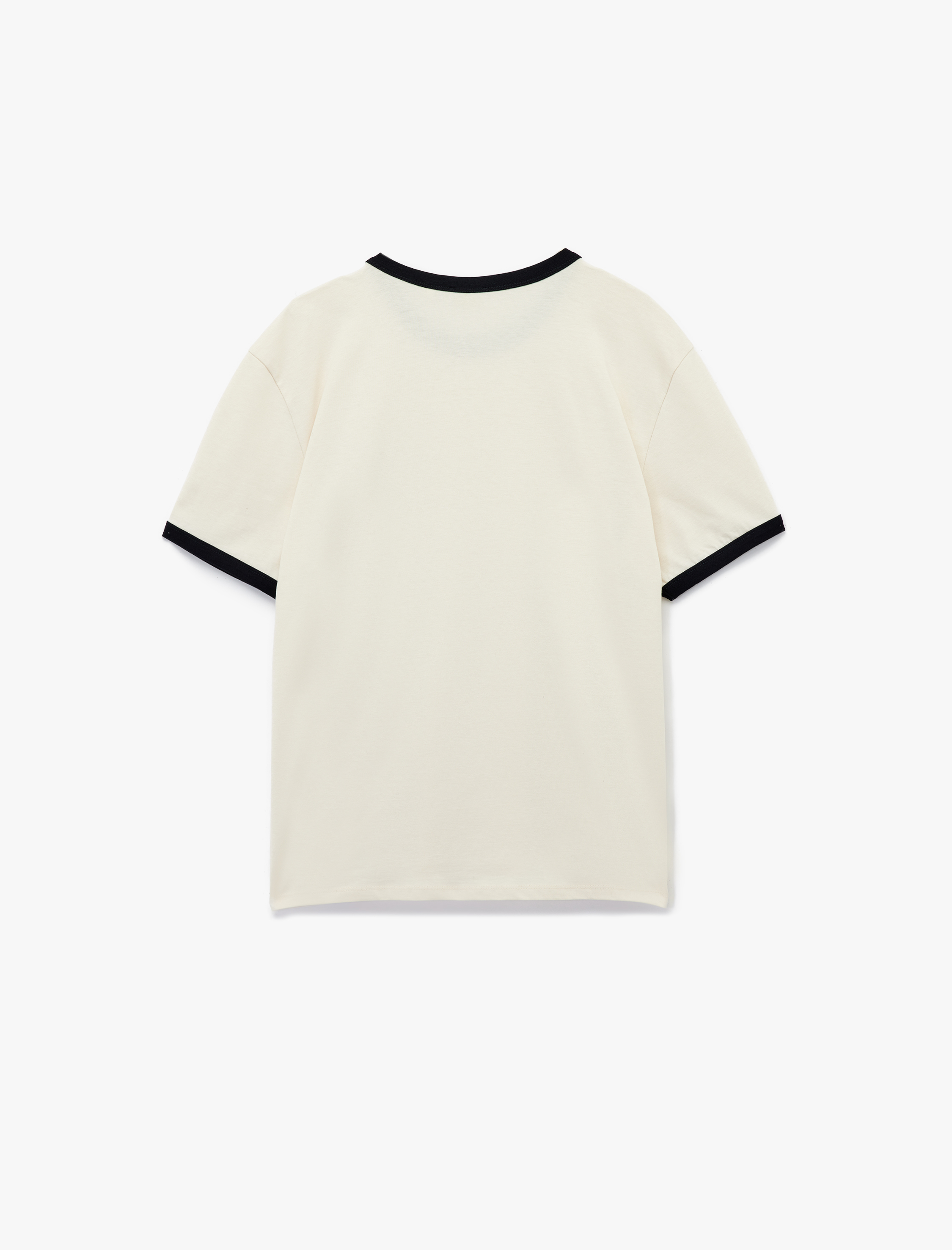   Regular Fit Kısa Kollu Bisiklet Yaka Pamuklu Lisanslı Snoopy Tişört